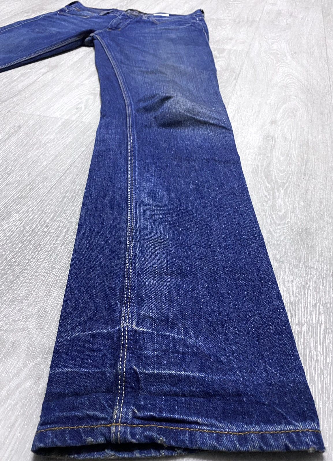 Acne Studios Acne Action Jeans Max Lost&Found Washed Stitched Dyed Jeans Size US 30 / EU 46 - 11 Thumbnail