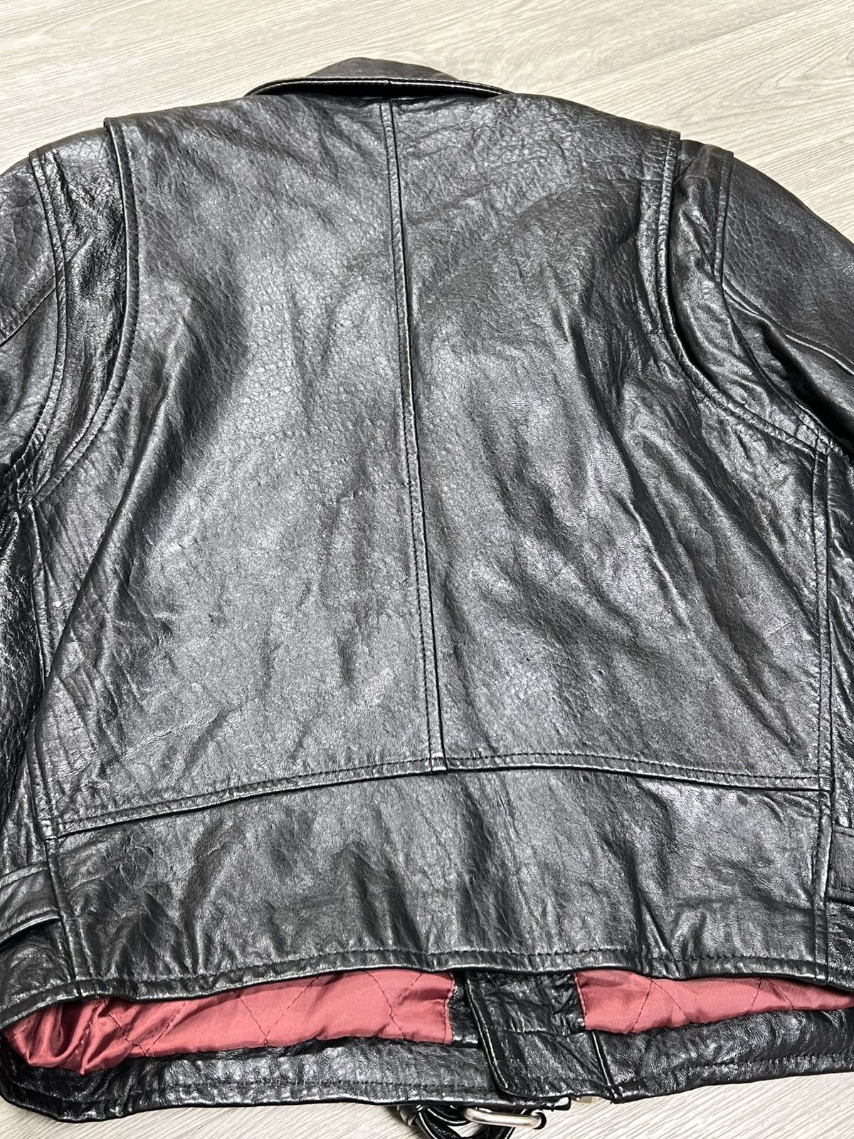 Vintage Motorcycle leather vintage men’s jacket Size US M / EU 48-50 / 2 - 10 Thumbnail