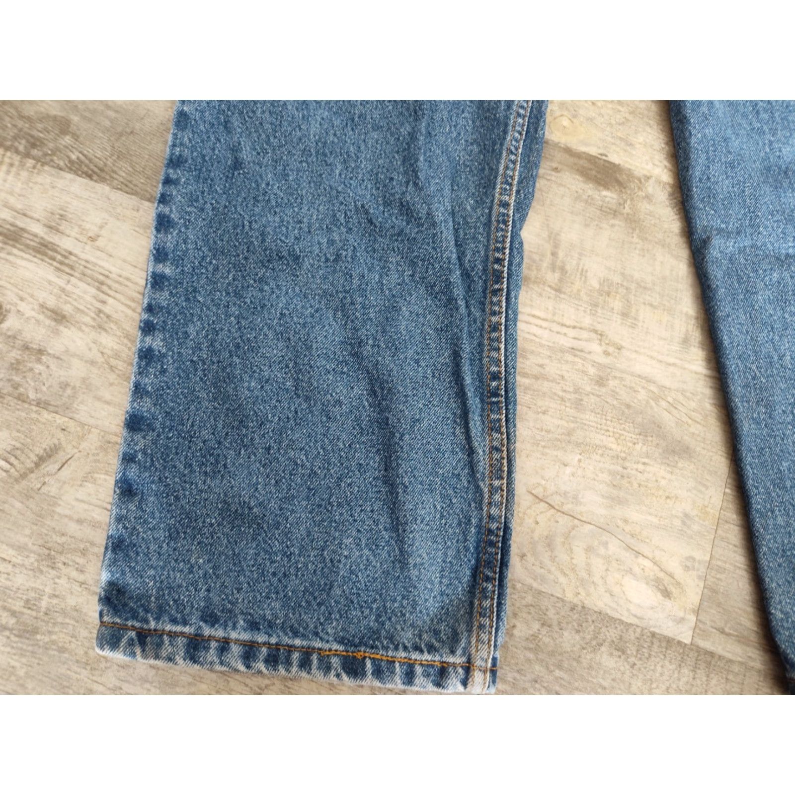 Levi's Levi's Signature Jeans Mens Relaxed Fit 36x34 Blue Denim Straight Pants Retro Hipster Size US 36 / EU 52 - 2 Thumbnail