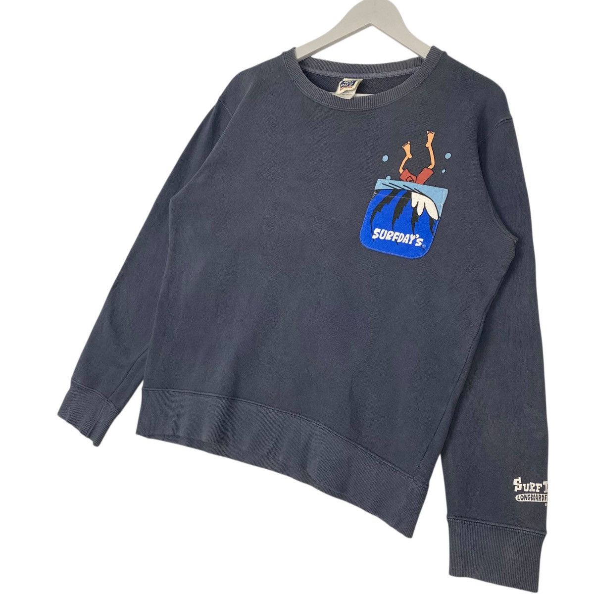 Other Vintage Surf Day’s Sweatshirt Crewneck Pullover Jumper SizeM Size US M / EU 48-50 / 2 - 2 Thumbnail