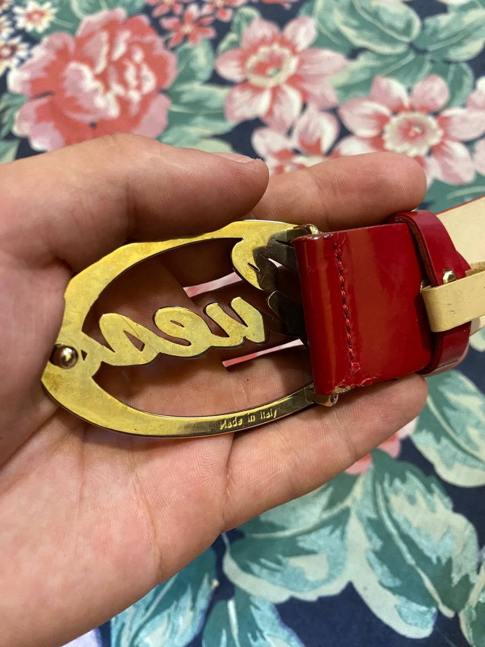 Guess Belt Vintage red Guess big logo Streetwear Y2K Size ONE SIZE - 19 Thumbnail