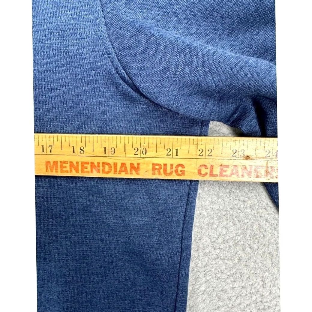 Under Armour Under Armour ColdGear Quarter Zip Pullover Men M Blue Logo, Loose Fit, Long Sleeve, Mock Neck, Polyester Blend, Activewear, Casual Size US M / EU 48-50 / 2 - 6 Thumbnail