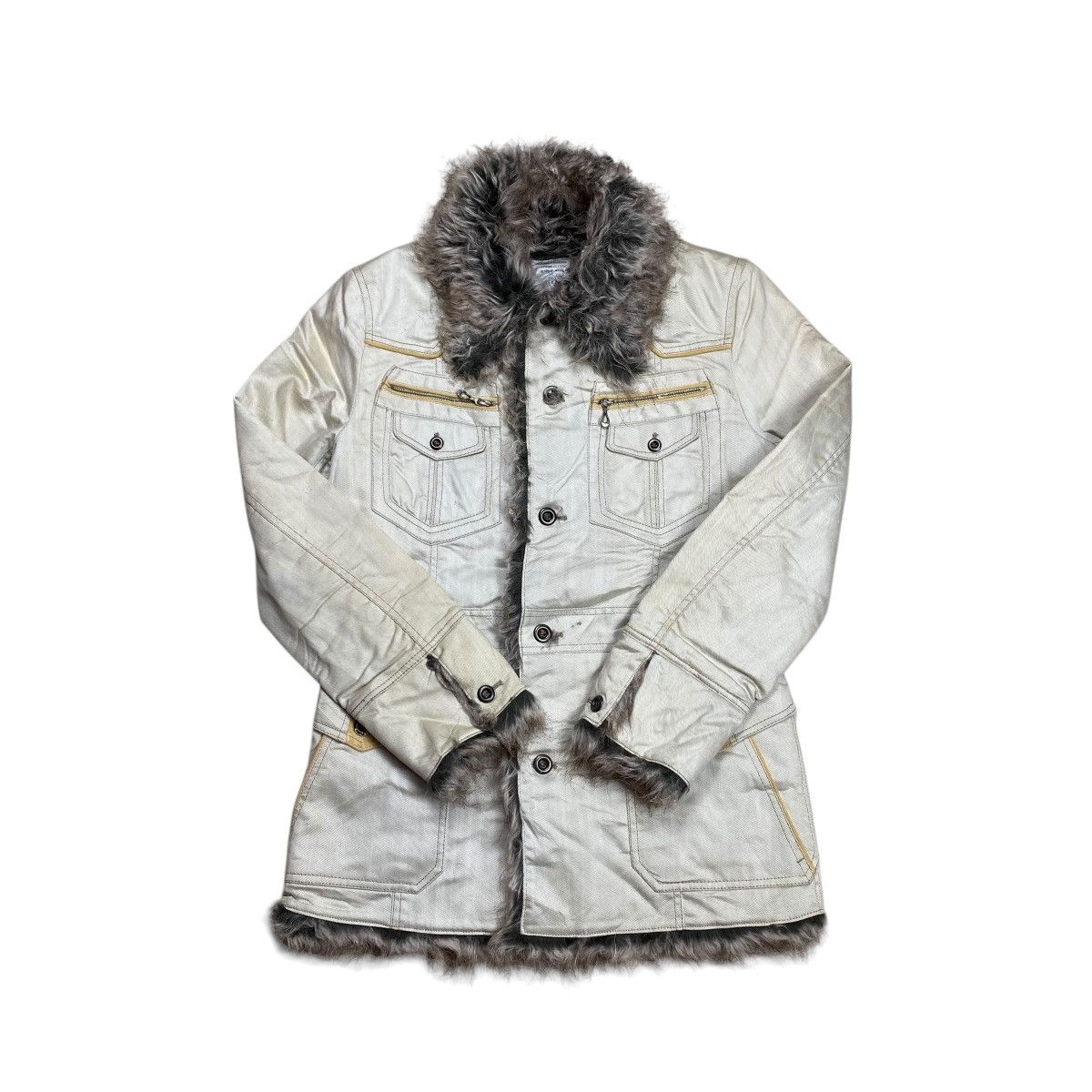 If Six Was Nine Nicole Club For Men Elaborate Collection Fur Pull Jacket Size US M / EU 48-50 / 2 - 5 Thumbnail