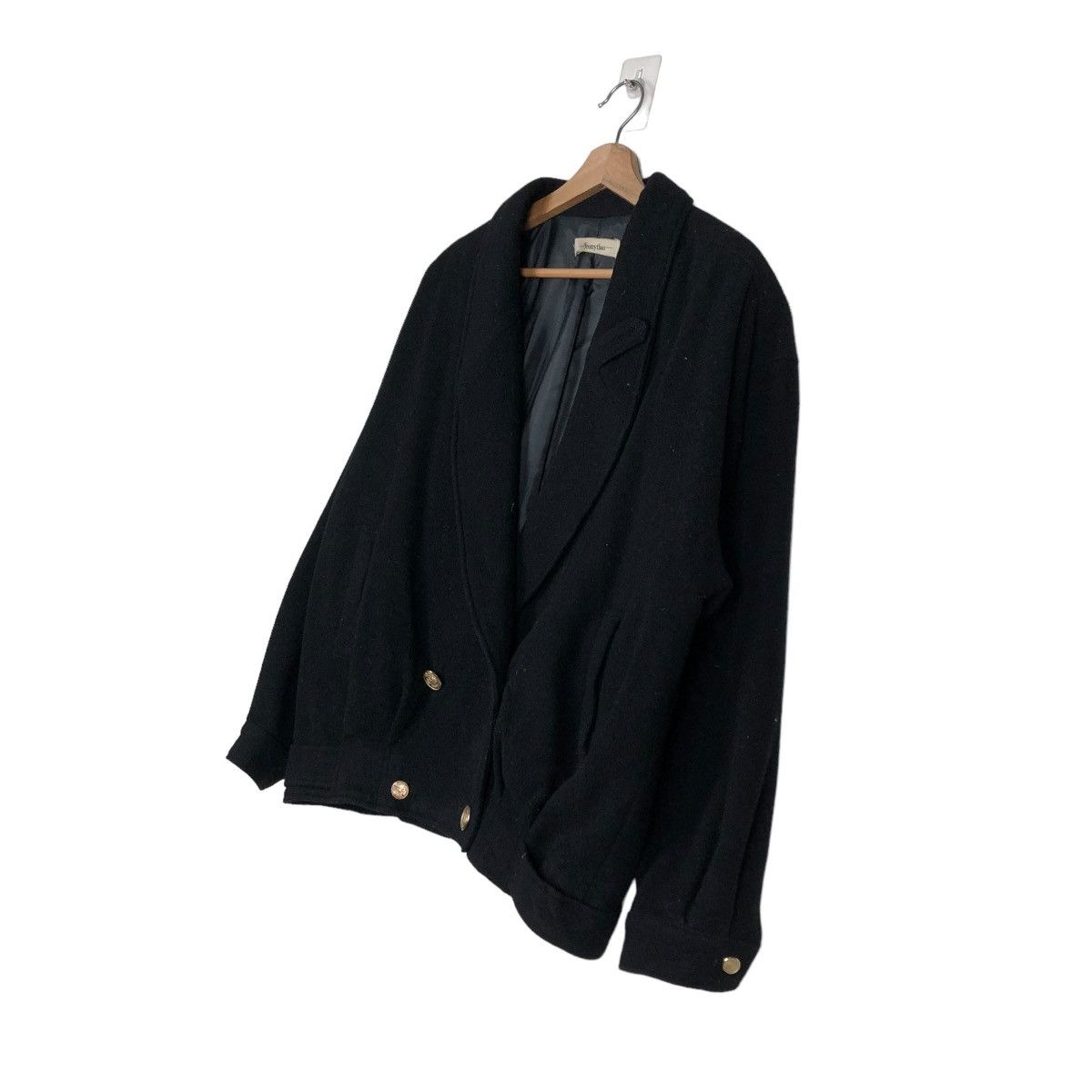 Japanese Brand 🔥VINTAGE BOMBER JACKET WOOL DOUBLE BREAST NEOMYTHOS JAPAN Size US M / EU 48-50 / 2 - 2 Thumbnail