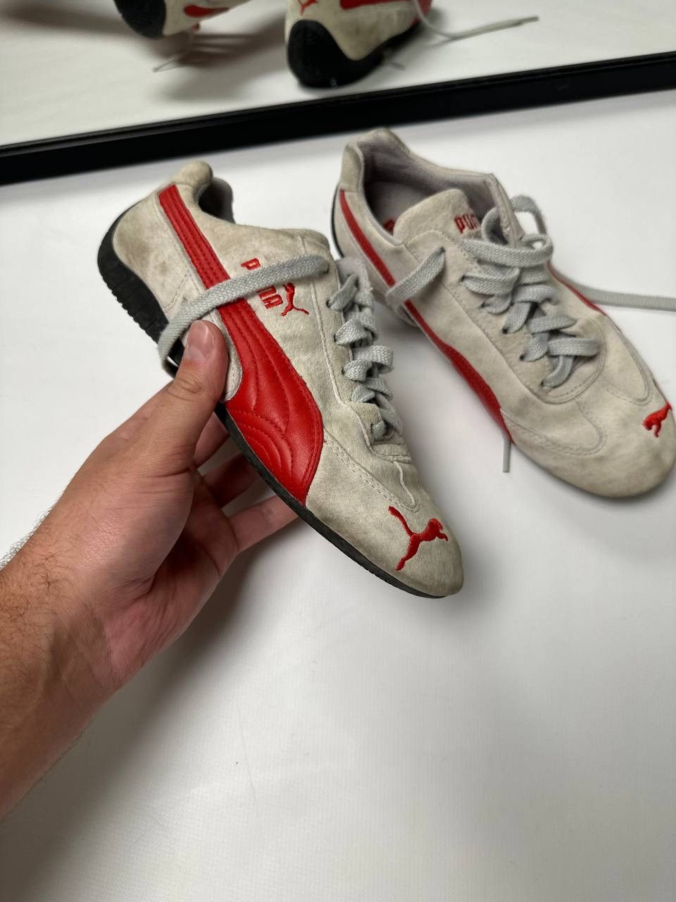 Puma 🔥00s Vintage Puma Speed Cat Japanese Shoes Size US 6 / IT 36 - 3 Thumbnail