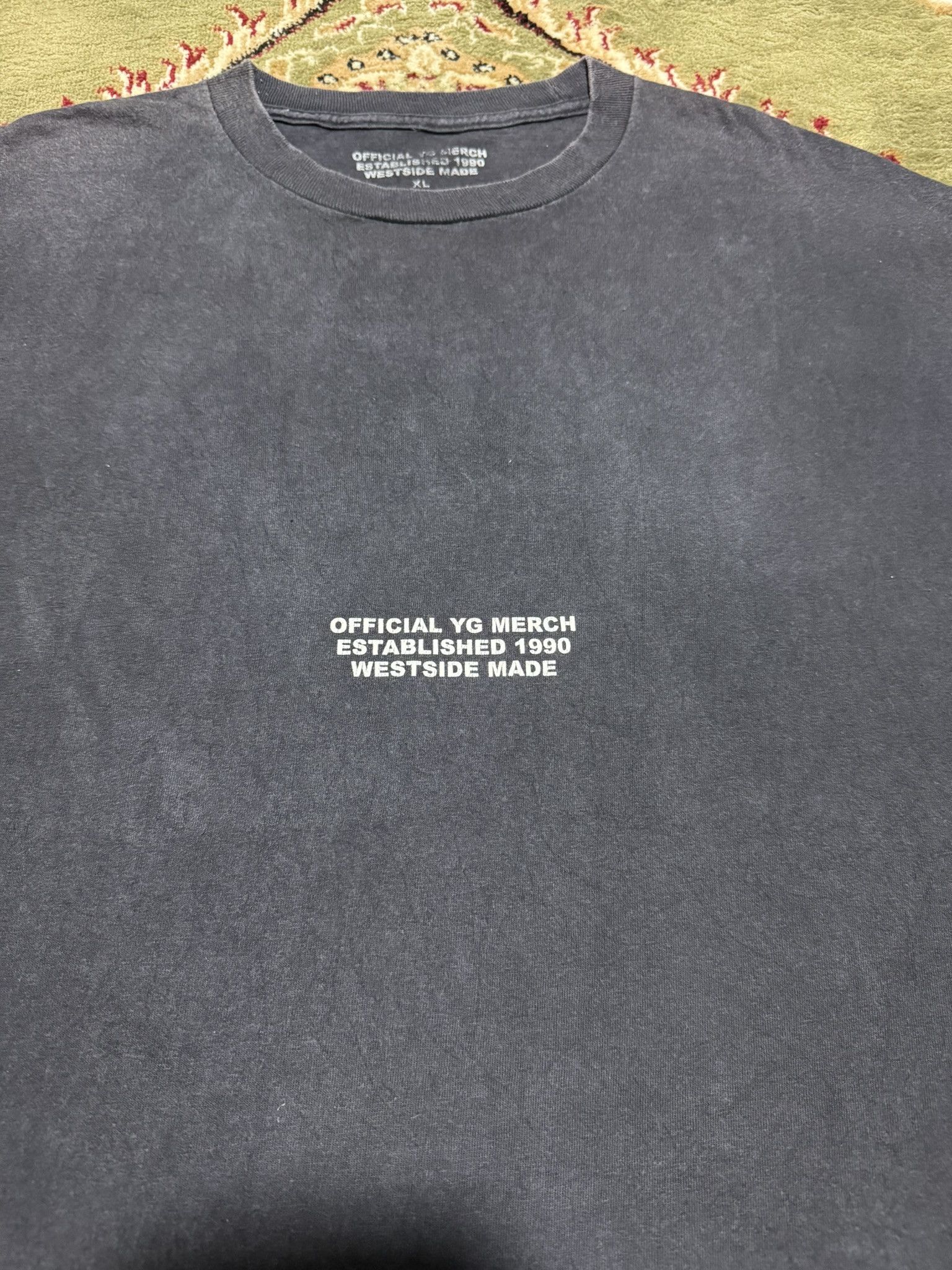 Band Tees × Rap Tees × Vintage Vintage YG Merch Westside Baby Daddy 2004 Dr Dre T shirt Size US XL / EU 56 / 4 - 4 Thumbnail
