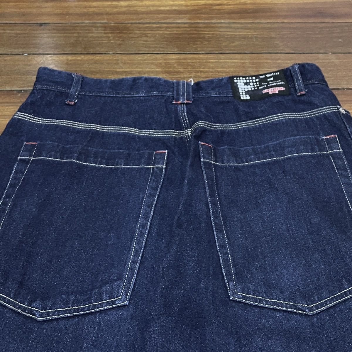 Other Very Rare Vintage Brand Plenty Tough Sport Baggy Jeans 1990s Size US 34 / EU 50 - 4 Thumbnail