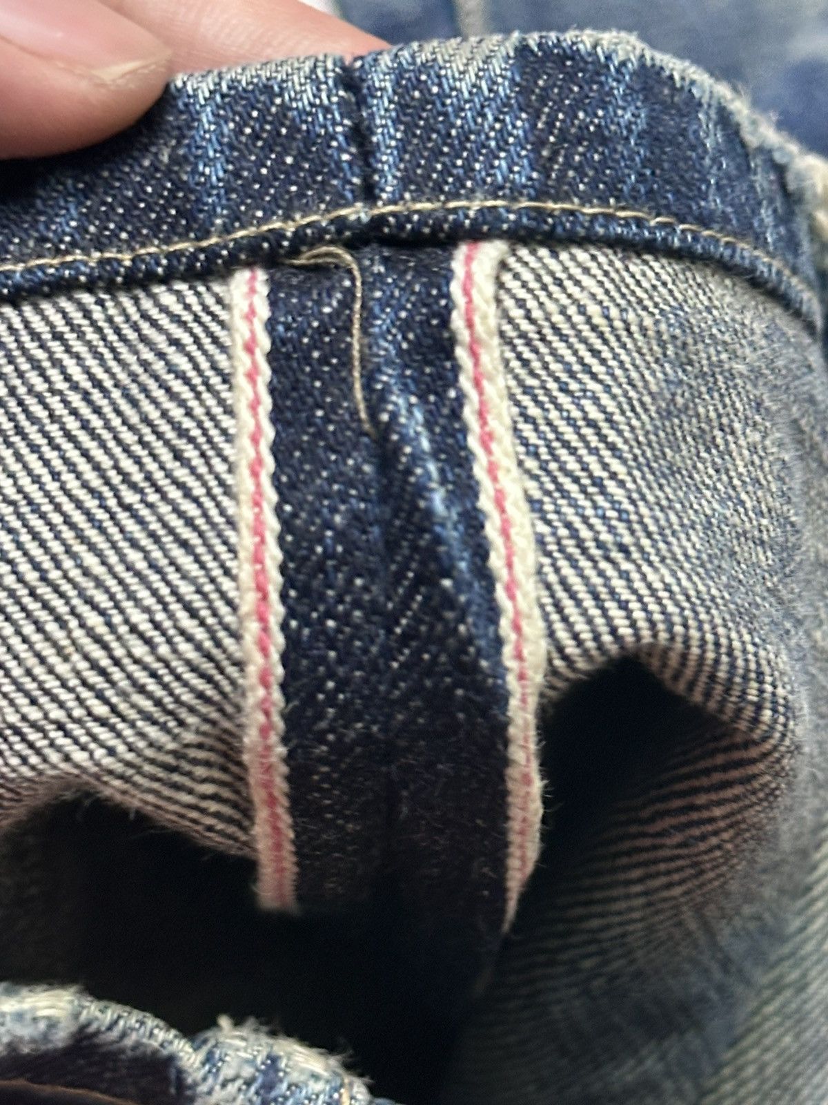 Japanese Brand Nagamine Studio x MIDWEST Japanese Selvedge Striked & Faded Size US 31 - 11 Thumbnail