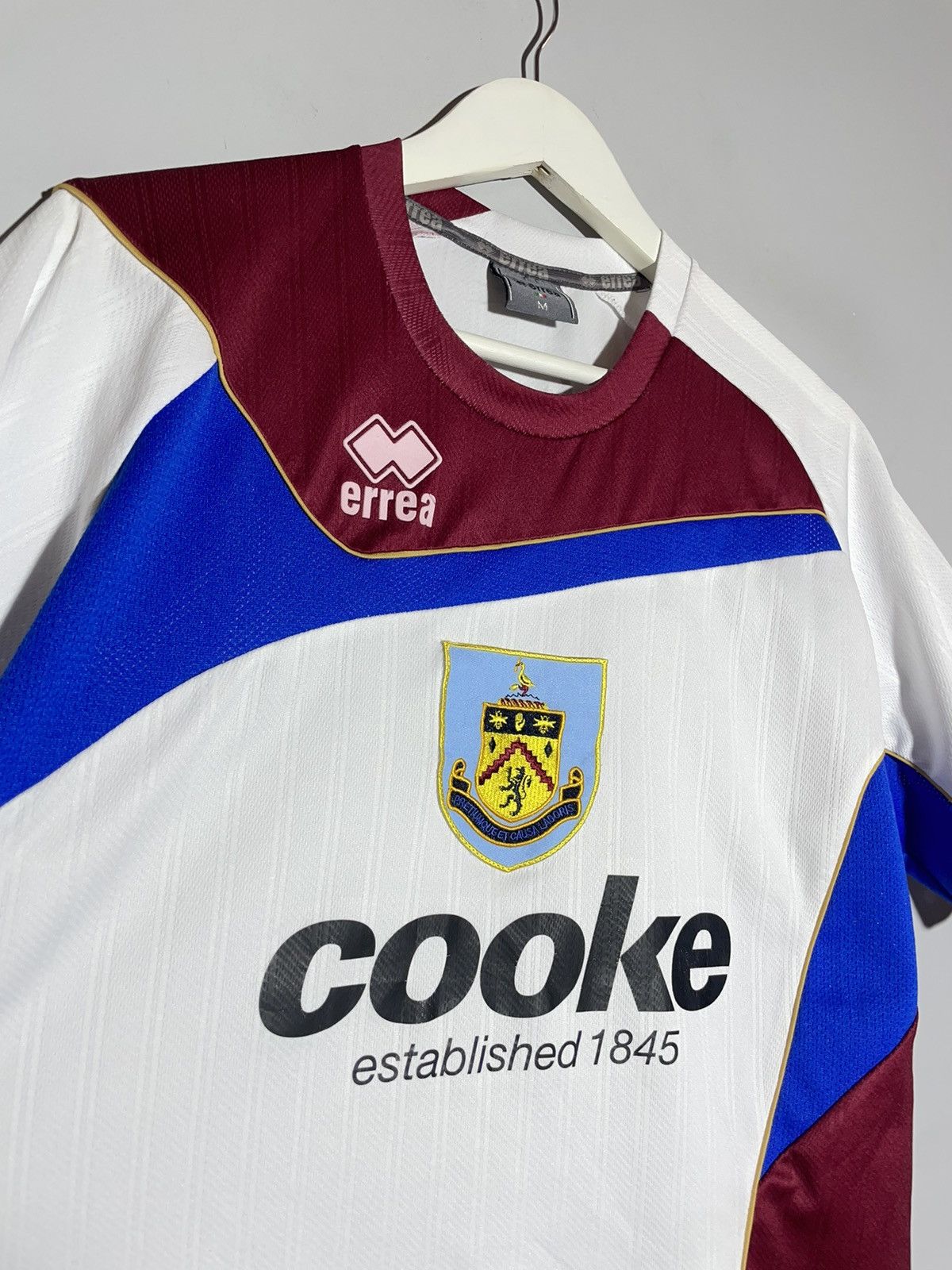Errea Burnley Errea 50 Years Champions Football Shirt Size US M / EU 48-50 / 2 - 4 Thumbnail