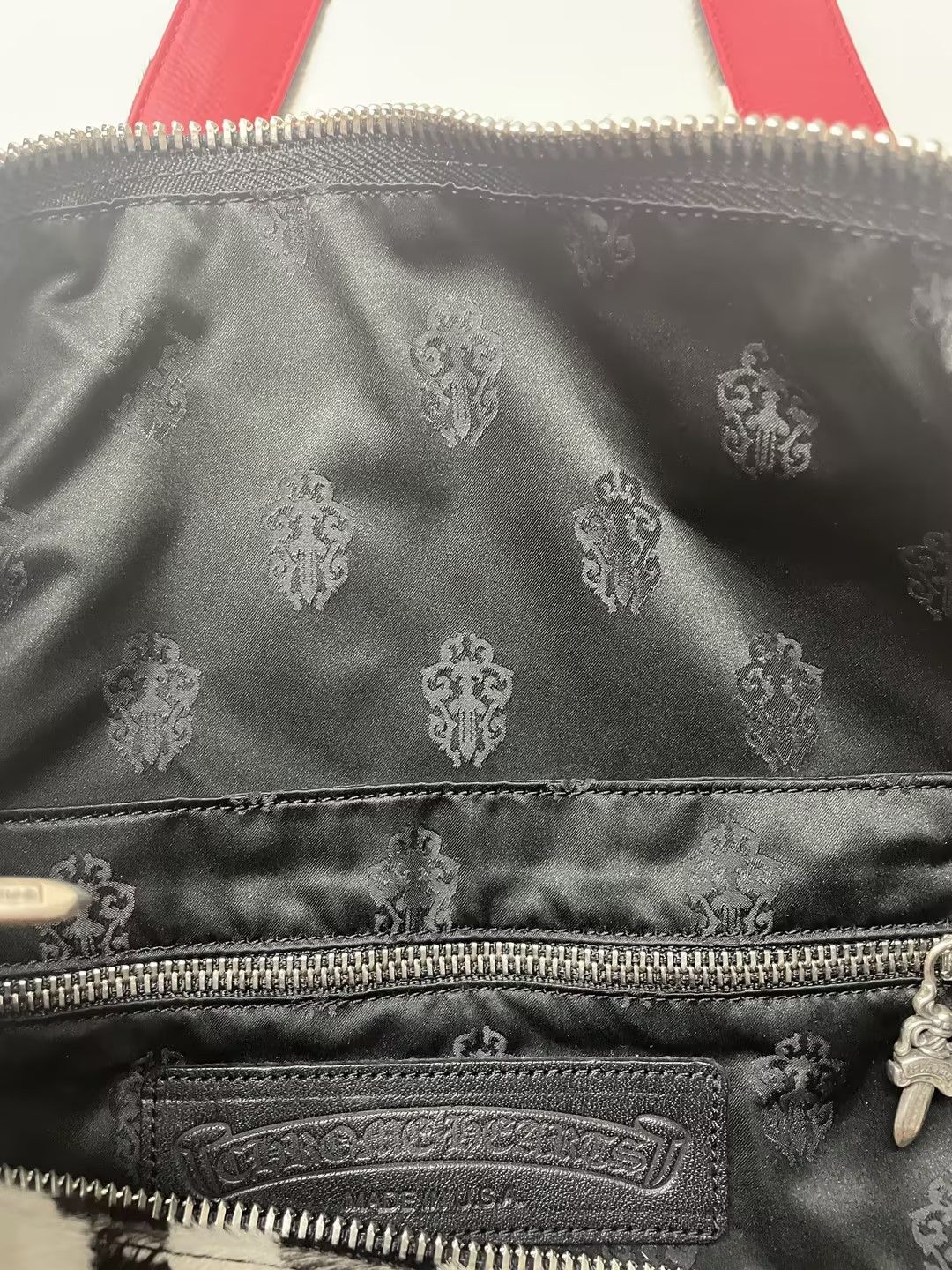 Chrome Hearts Chrome Hearts Cow Triple Cross Patch Boston Domino Bag Size ONE SIZE - 7 Thumbnail