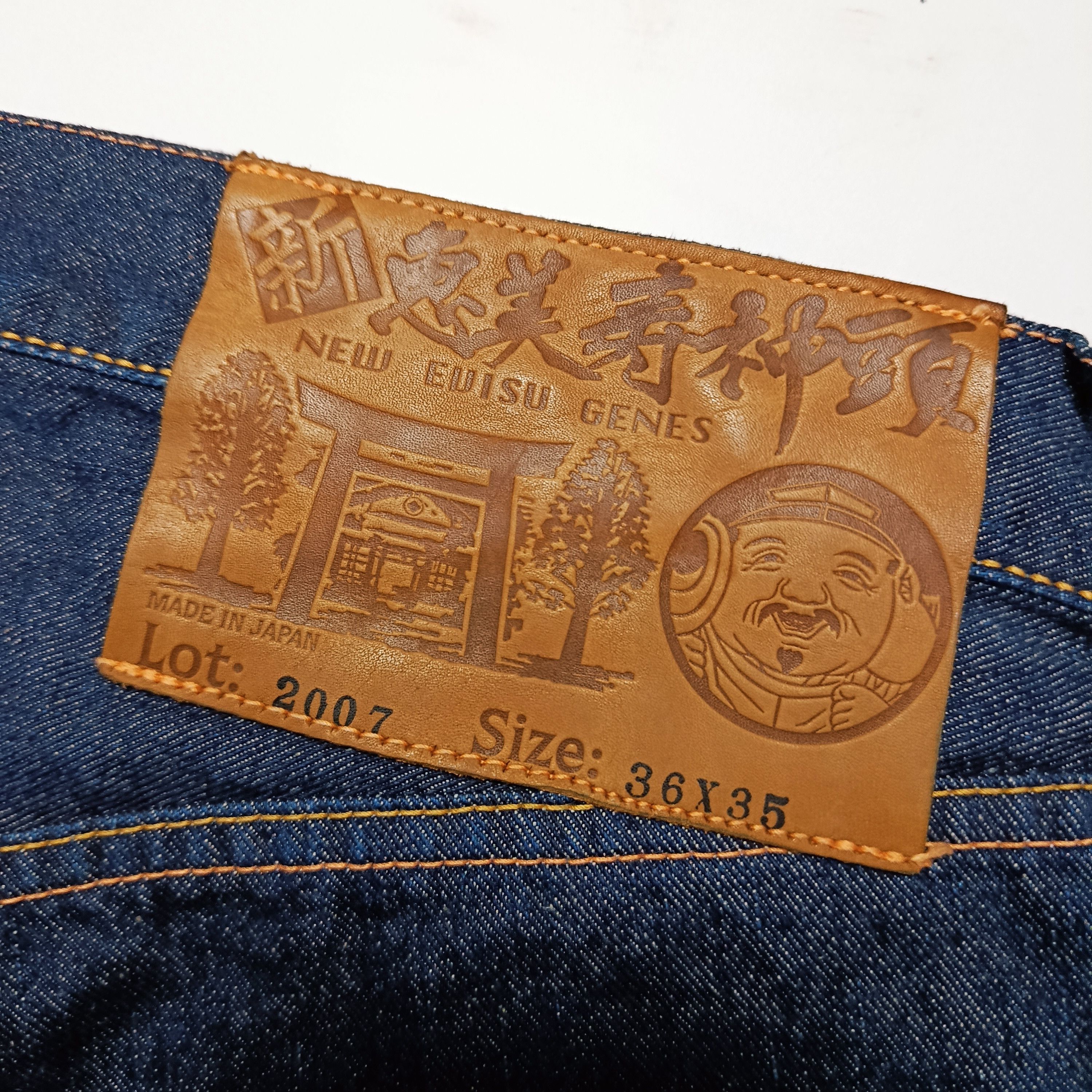 Evisu EVISU GENES Archive Selvedge Denim (2007, Japan) Size US 36 / EU 52 - 11 Thumbnail
