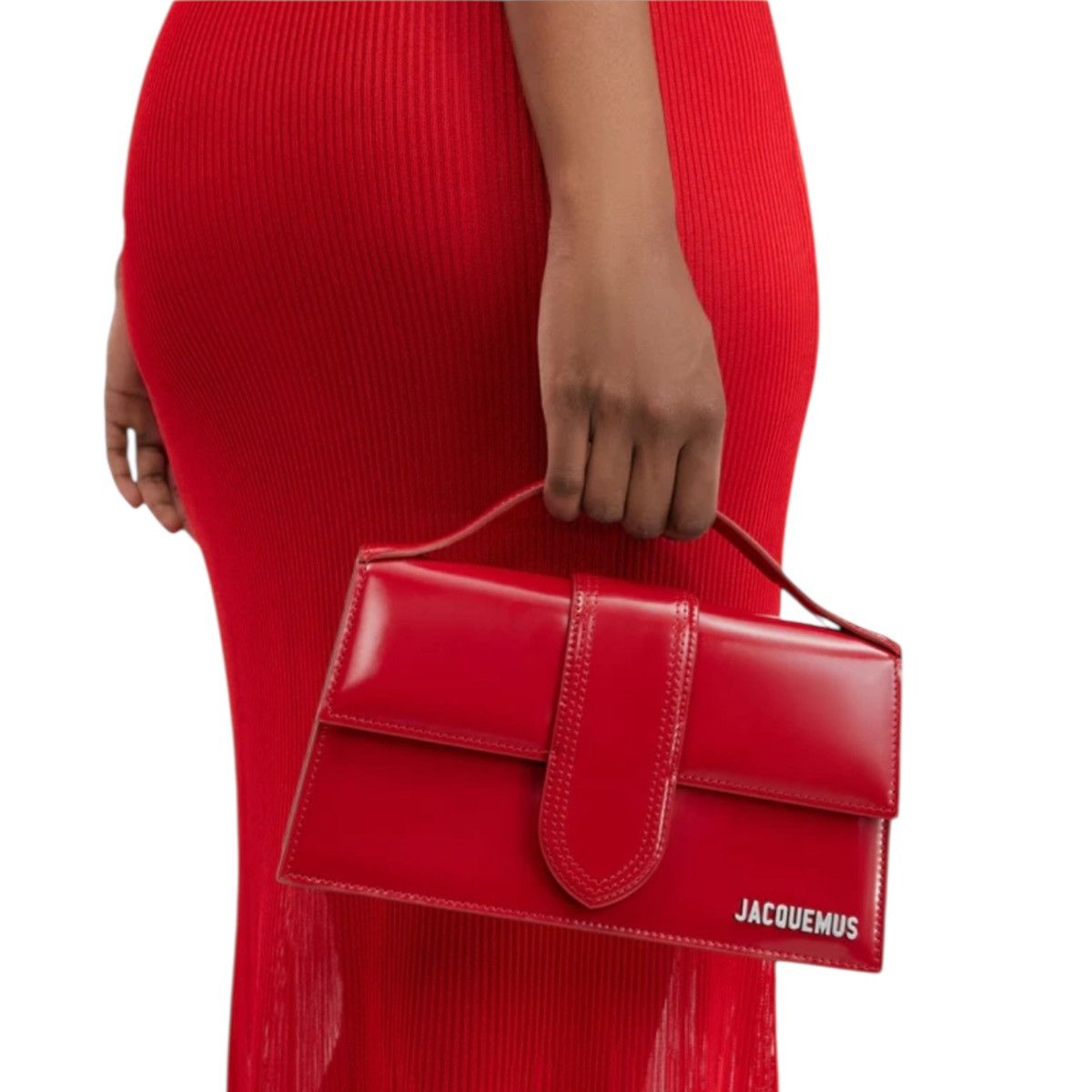 Jacquemus Jacquemus Le Grand Bambino Red Silver Size ONE SIZE - 10 Thumbnail