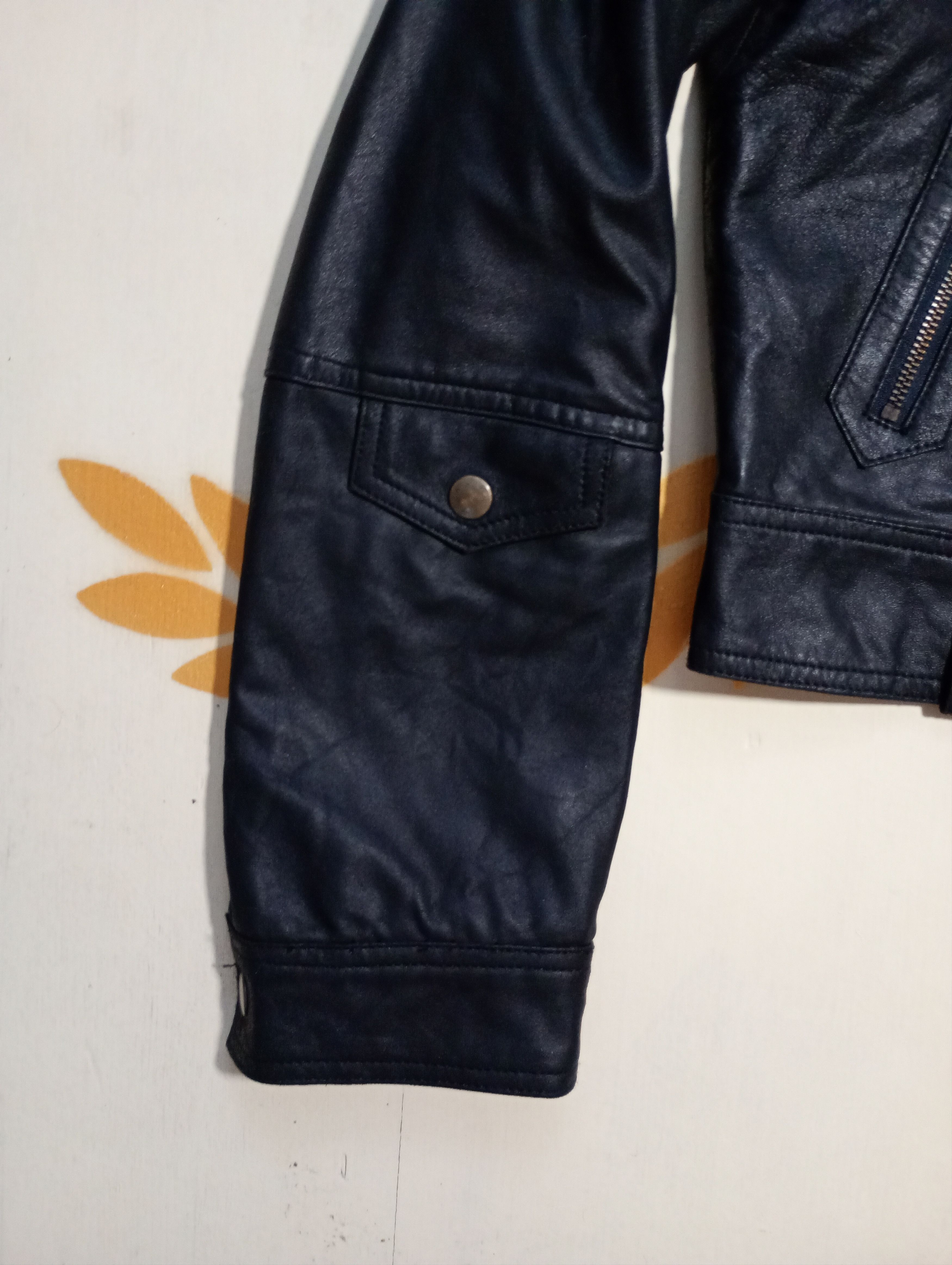 Vintage Robert Cary-Williams Leather Jacket size UK 12 Size M / US 6-8 / IT 42-44 - 3 Thumbnail
