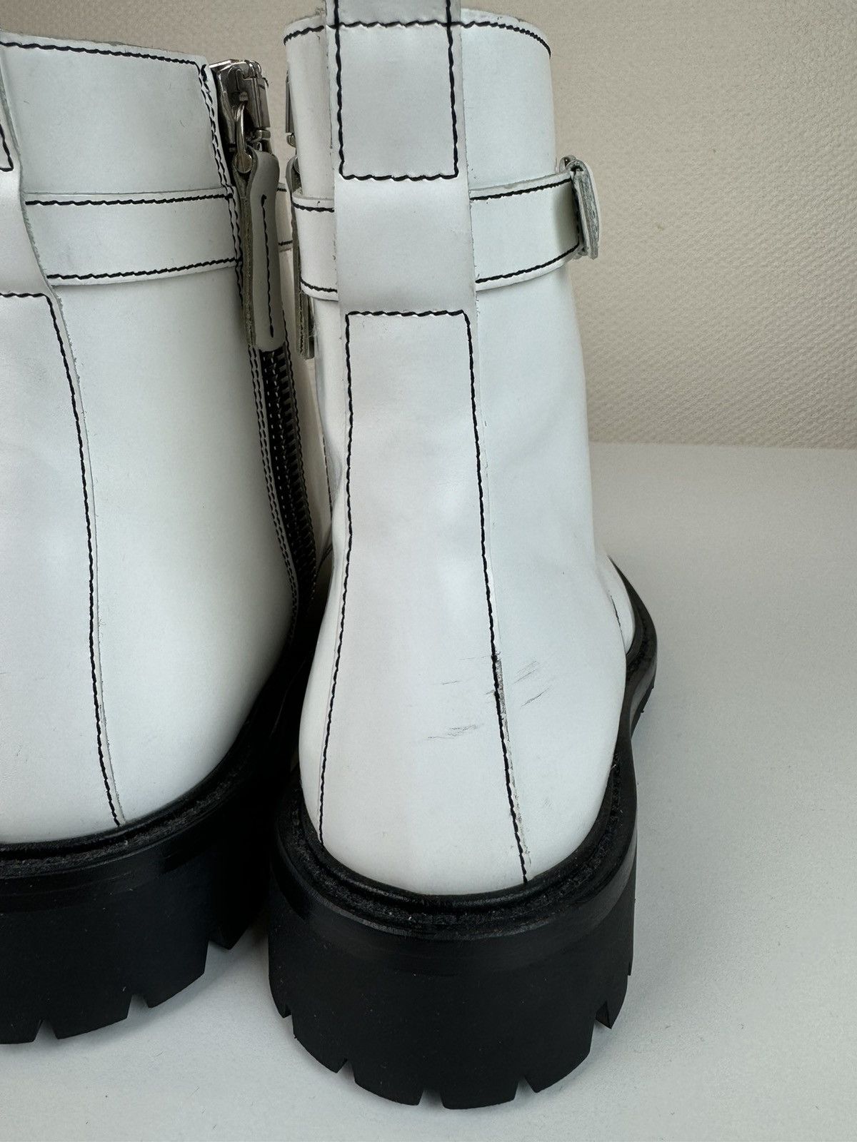 Belstaff Belstaff Finley biker moto lace up boots patent leather 36 Size US 6 / IT 36 - 8 Thumbnail