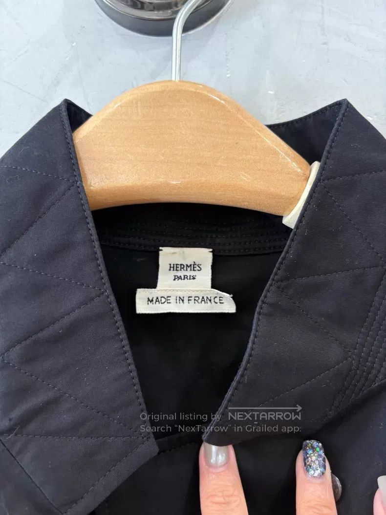Hermes Hermes Black Shirt Dress Size XS / US 0-2 / IT 36-38 - 2 Thumbnail