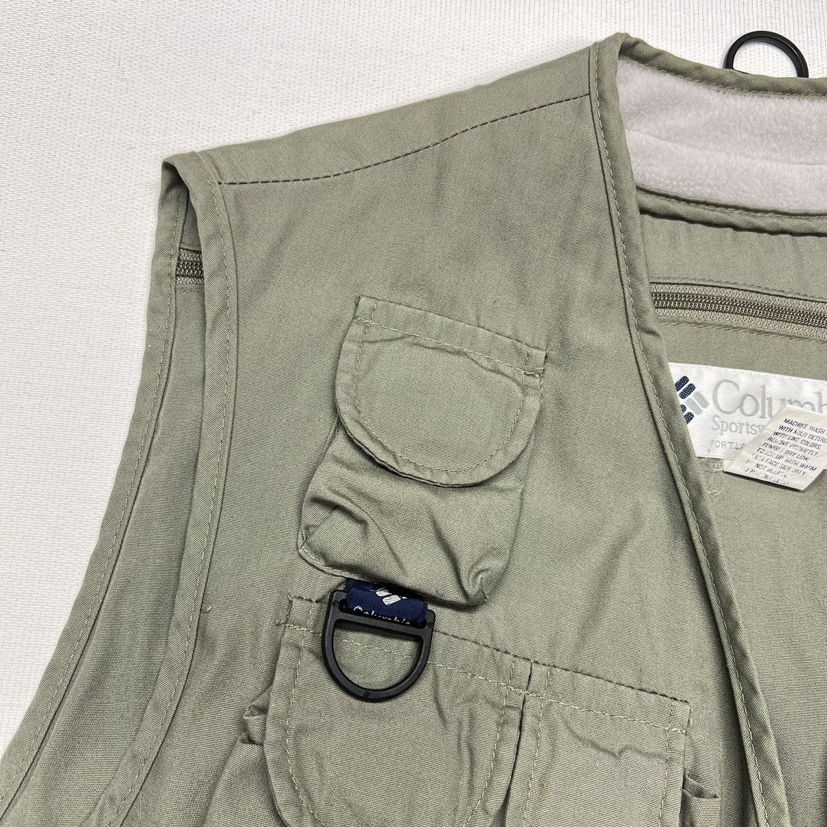 Columbia × Vintage VTG Columbia Fishing Vest Green PFG Pocket Outdoor Hunting Size US XL / EU 56 / 4 - 5 Thumbnail