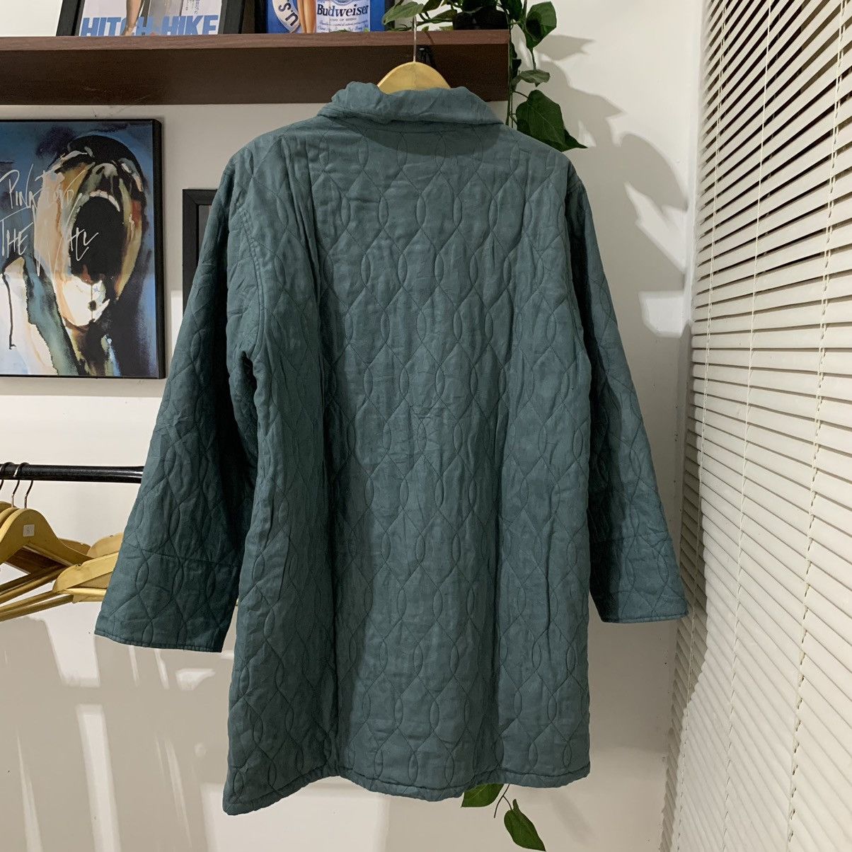 Japanese Brand × Vintage Vestina Overcoat Suede Long coat Jacket Size US XL / EU 56 / 4 - 5 Thumbnail