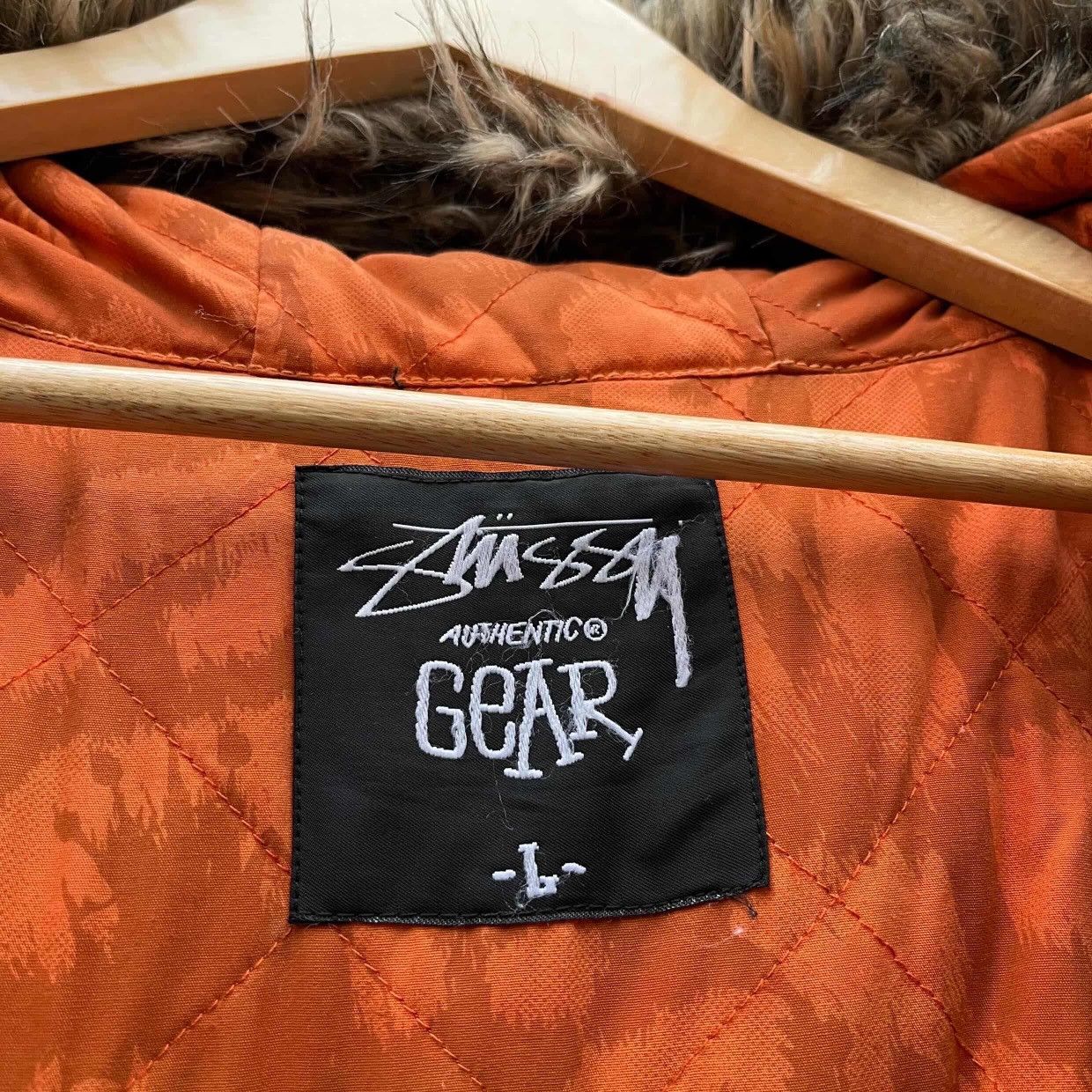 Stussy 00s Stussy Kostas Battle Axes N-3B ParkaJacket Quilted Lined Size US L / EU 52-54 / 3 - 12 Thumbnail