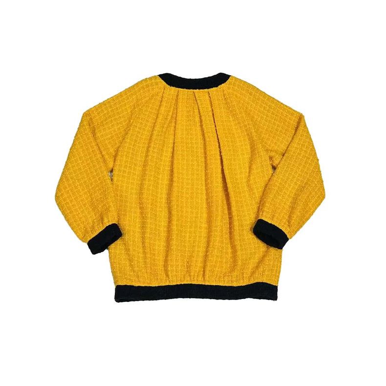 Gucci Gucci Yellow small fragrant style coat 2503-Nextarrow Size US XXS / EU 40 - 2 Thumbnail