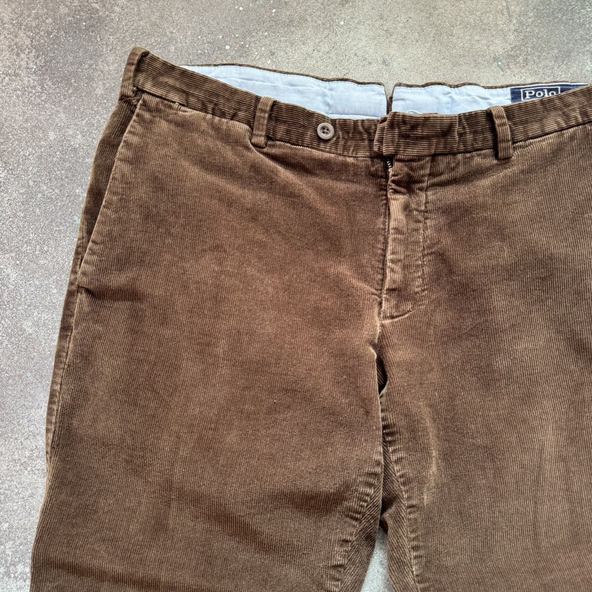 Polo Ralph Lauren Polo Ralph Lauren Vintage Brown Corduroy Pants Size US 36 / EU 52 - 3 Thumbnail