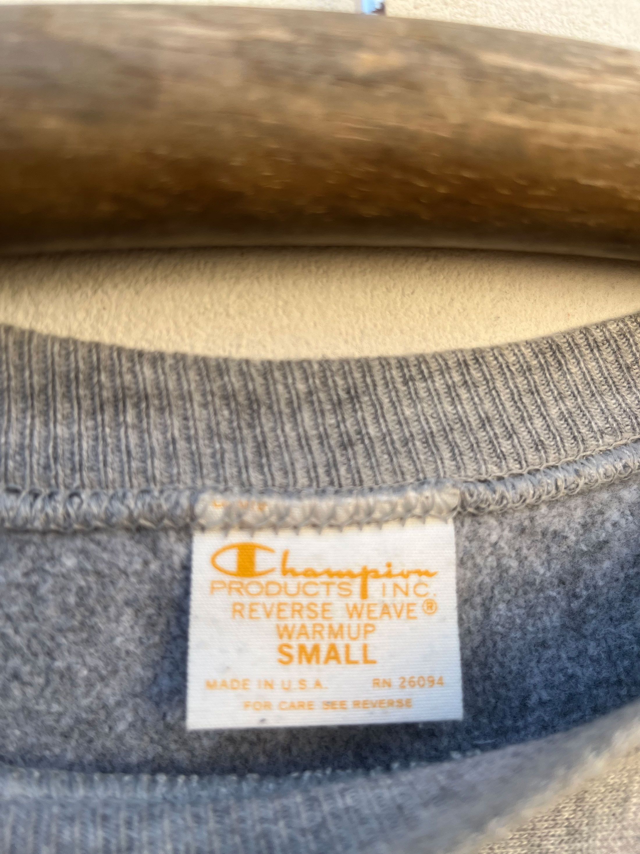 Champion Champion Reverse Weave Warmup Pull Over Sweater Sweatshirt Size US S / EU 44-46 / 1 - 2 Thumbnail