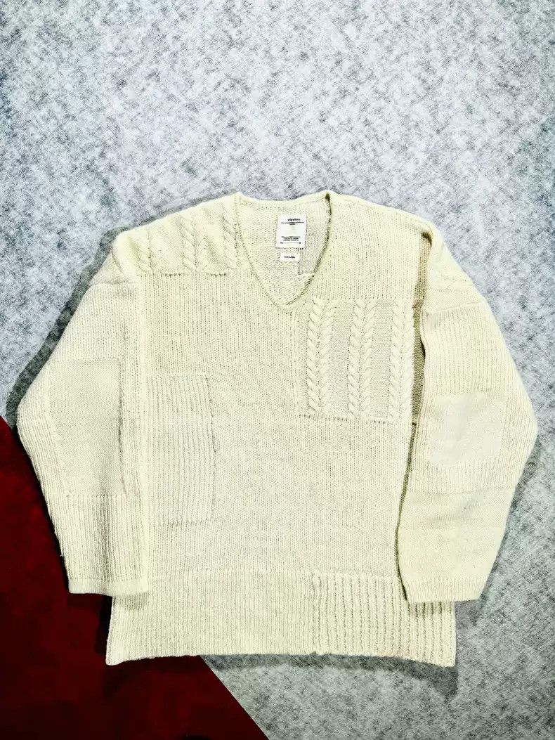 トップス visvim HIGHLAND V-NECK P.W. visvim highland v-neck p.w 19aw