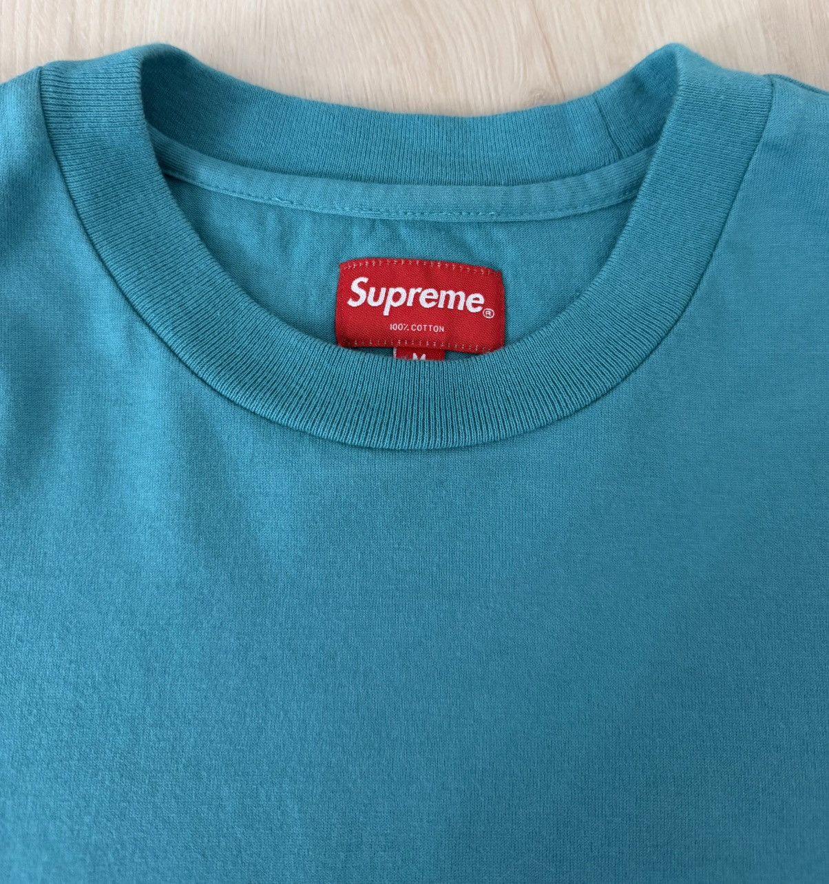 Supreme Supreme SS17 Small Box Tee Dusty Teal Size US M / EU 48-50 / 2 - 4 Thumbnail