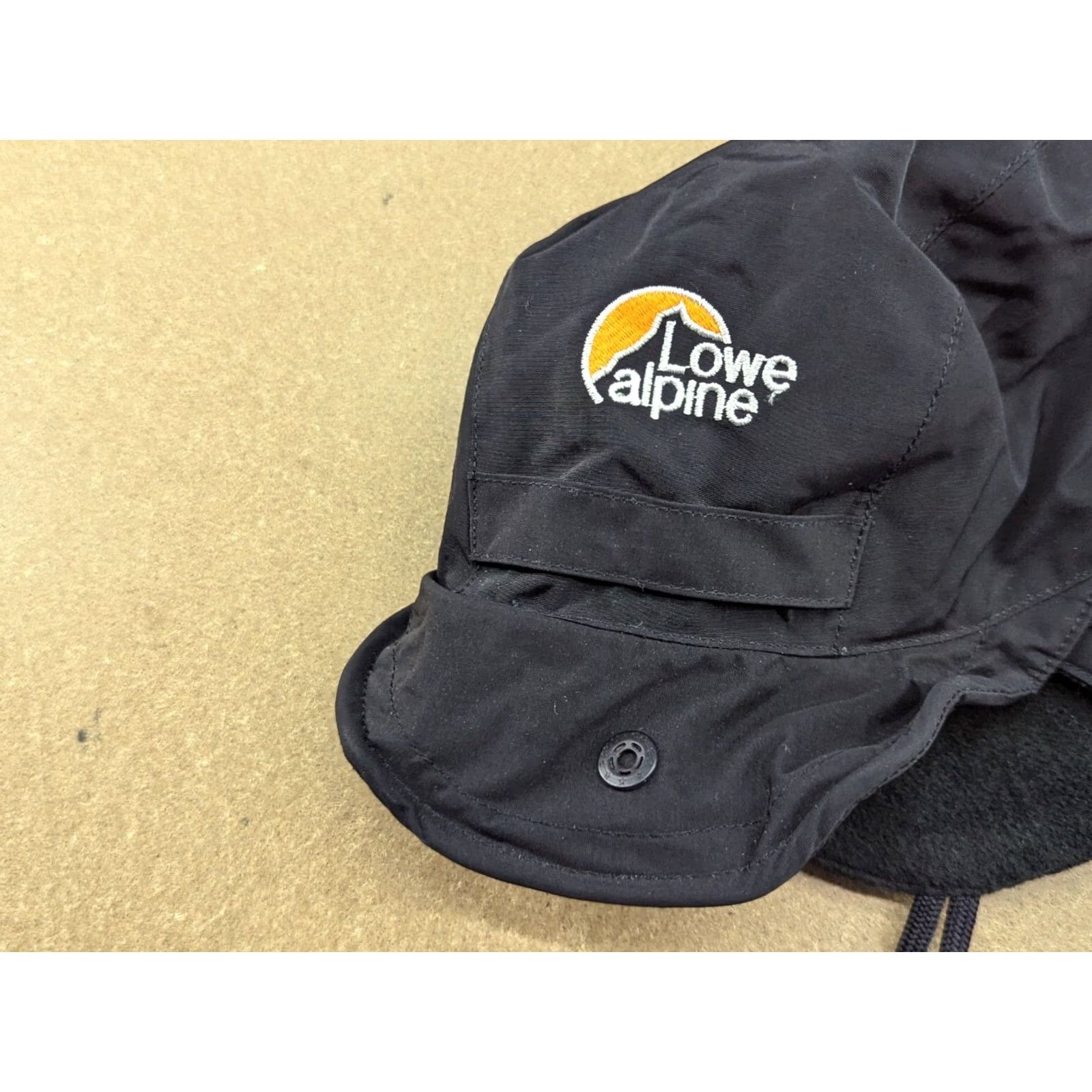 Vintage VINTAGE Lowe Alpine Mountain Cap Triple Point Hat Small Trekking Black Outdoor Hiking Beanie Mens/Womens Unisex Adults S Size ONE SIZE - 4 Thumbnail