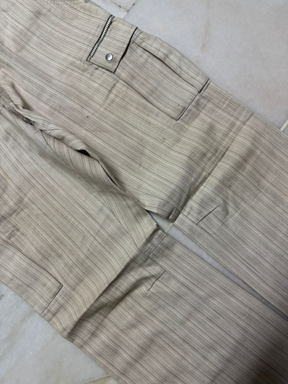 Tornado Mart 💥Flared💥Insane 90s Style SemanticDesign Plaid Dirty Bootcut Size US 30 / EU 46 - 7 Thumbnail