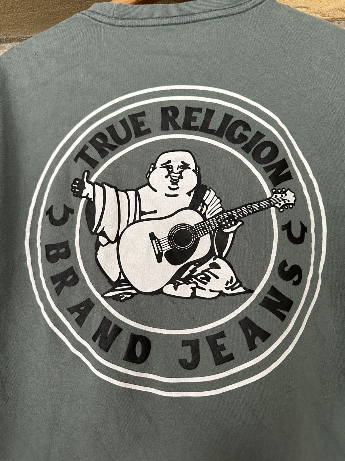 Japanese Brand True Religion Jeans Buddha Logo Graphic Tee Size US S / EU 44-46 / 1 - 3 Thumbnail