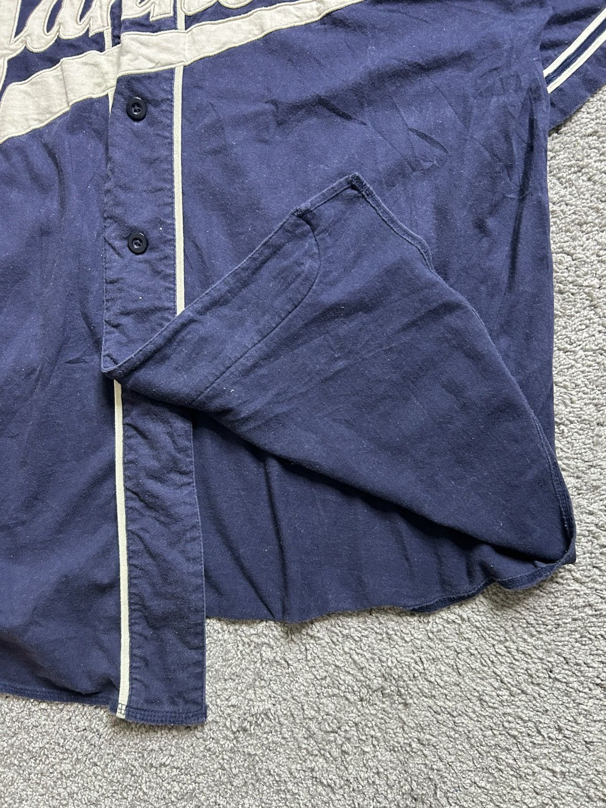Vintage Vintage 90s New York Yankees Russell MLB Baseball Jersey Size US XL / EU 56 / 4 - 4 Thumbnail