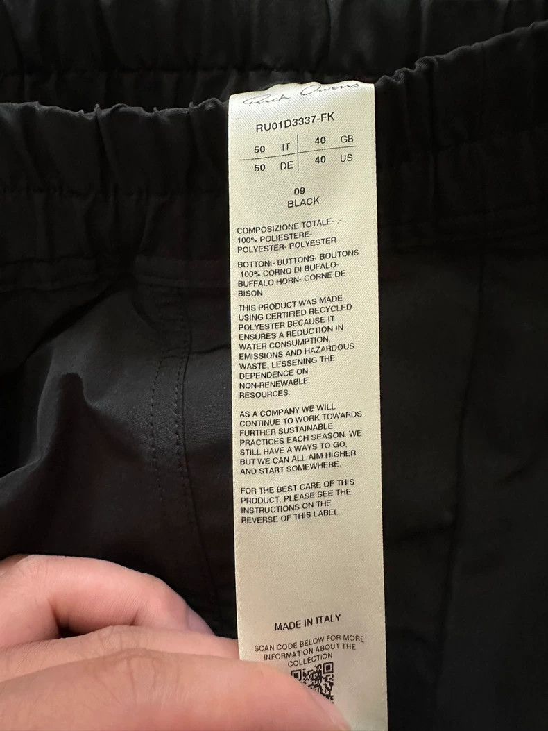 Rick Owens Rick owens Mainline nylon four-pocket overalls pocket corse Size US 40 / EU 56 - 3 Thumbnail