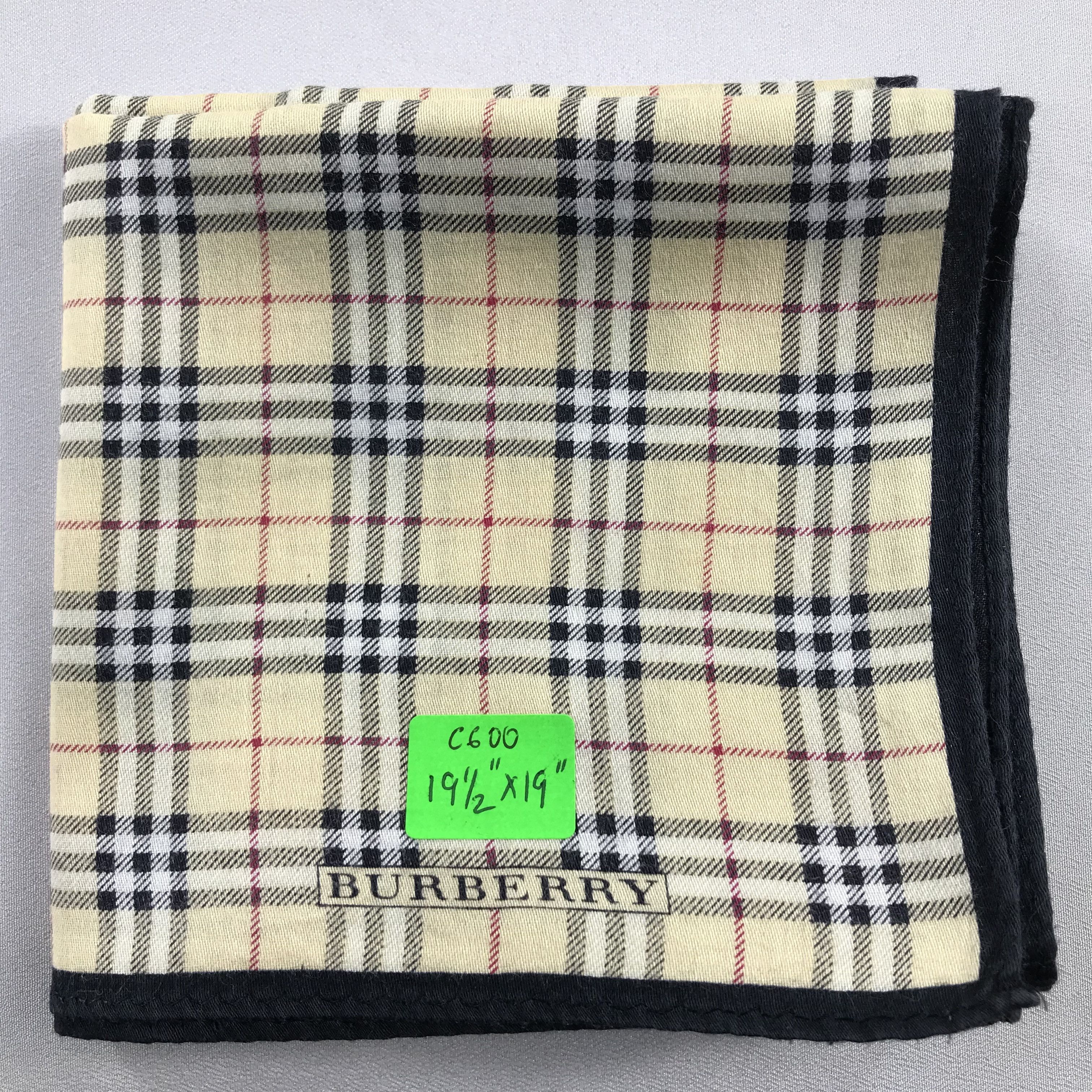 Burberry Burberry Handkerchief / Bandana / Neckerchief C600 Size ONE SIZE - 8 Thumbnail