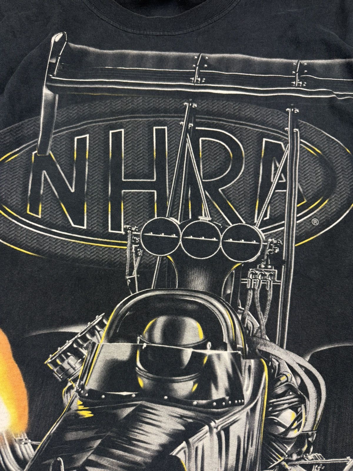 Vintage Vintage NHRA Dragster all over print tee Size US XXL / EU 58 / 5 - 11 Thumbnail