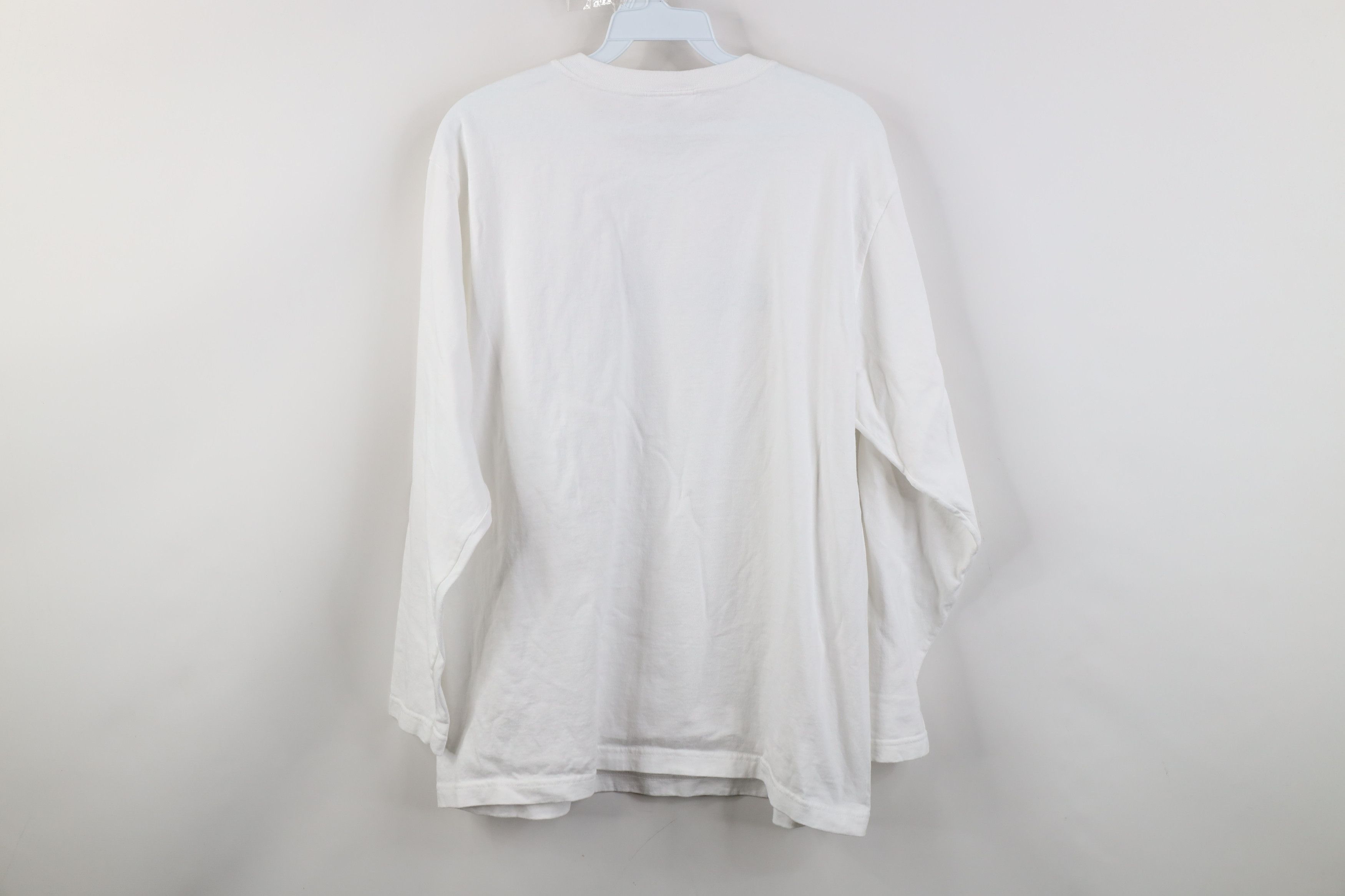 Adidas Vintage 90s Adidas Flower Floral Long Sleeve T-Shirt USA Size L / US 10 / IT 46 - 10 Thumbnail