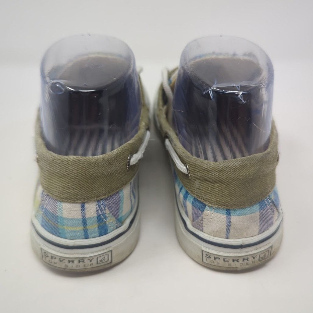 Sperry Sperry Topsider Blue Green Plaid Boat Shoes Womens Size 6 Size US 6 / IT 36 - 5 Thumbnail