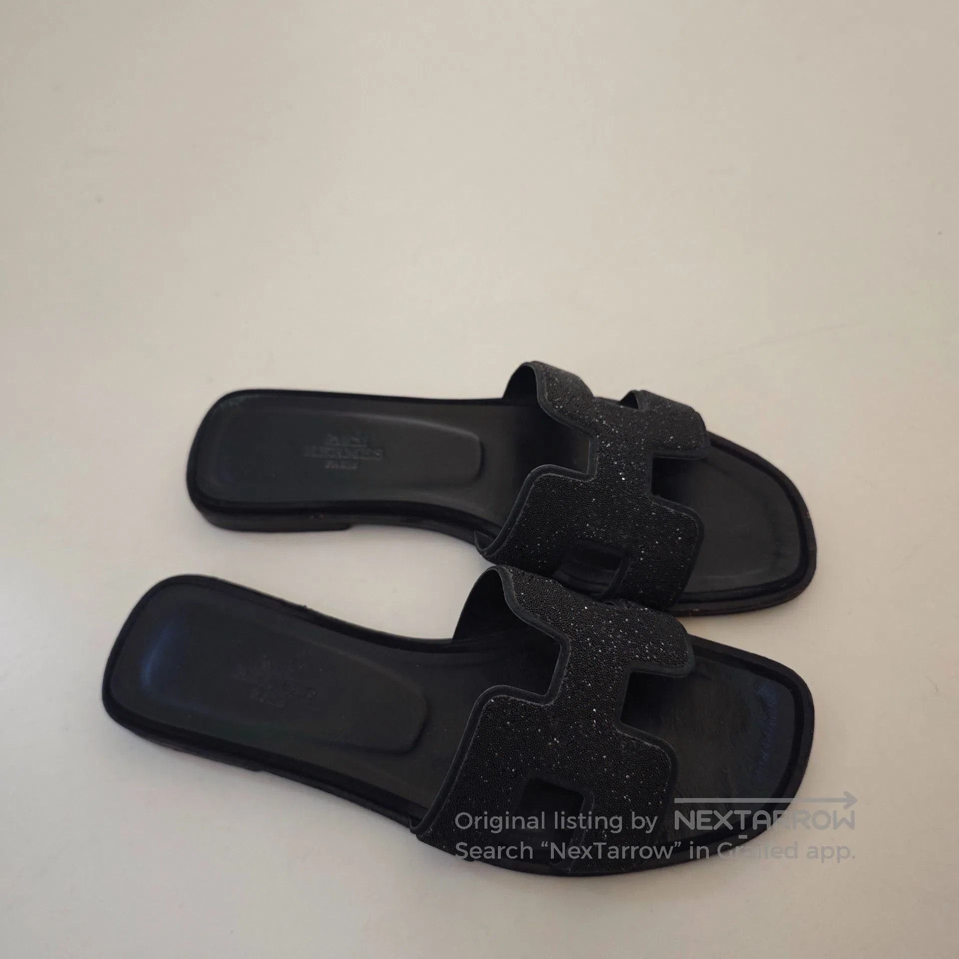 Hermes Hermes Oran Star Slippers. Size US 5 / IT 35 - 2 Thumbnail