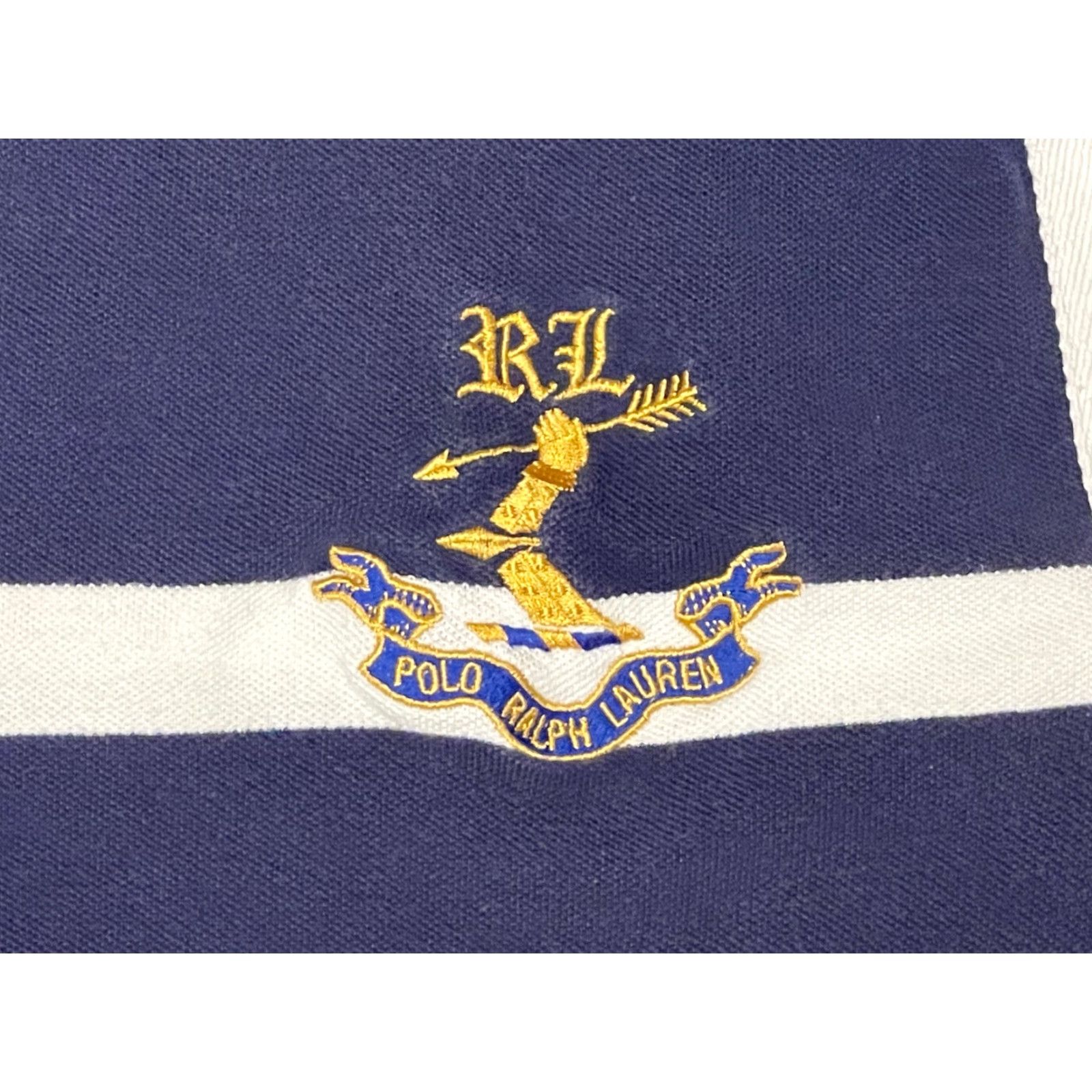 Polo Ralph Lauren POLO RALPH LAUREN VINTAGE Golf Polo Shirt XL Blue NYC Cricket Club Mens Size US XL / EU 56 / 4 - 3 Thumbnail