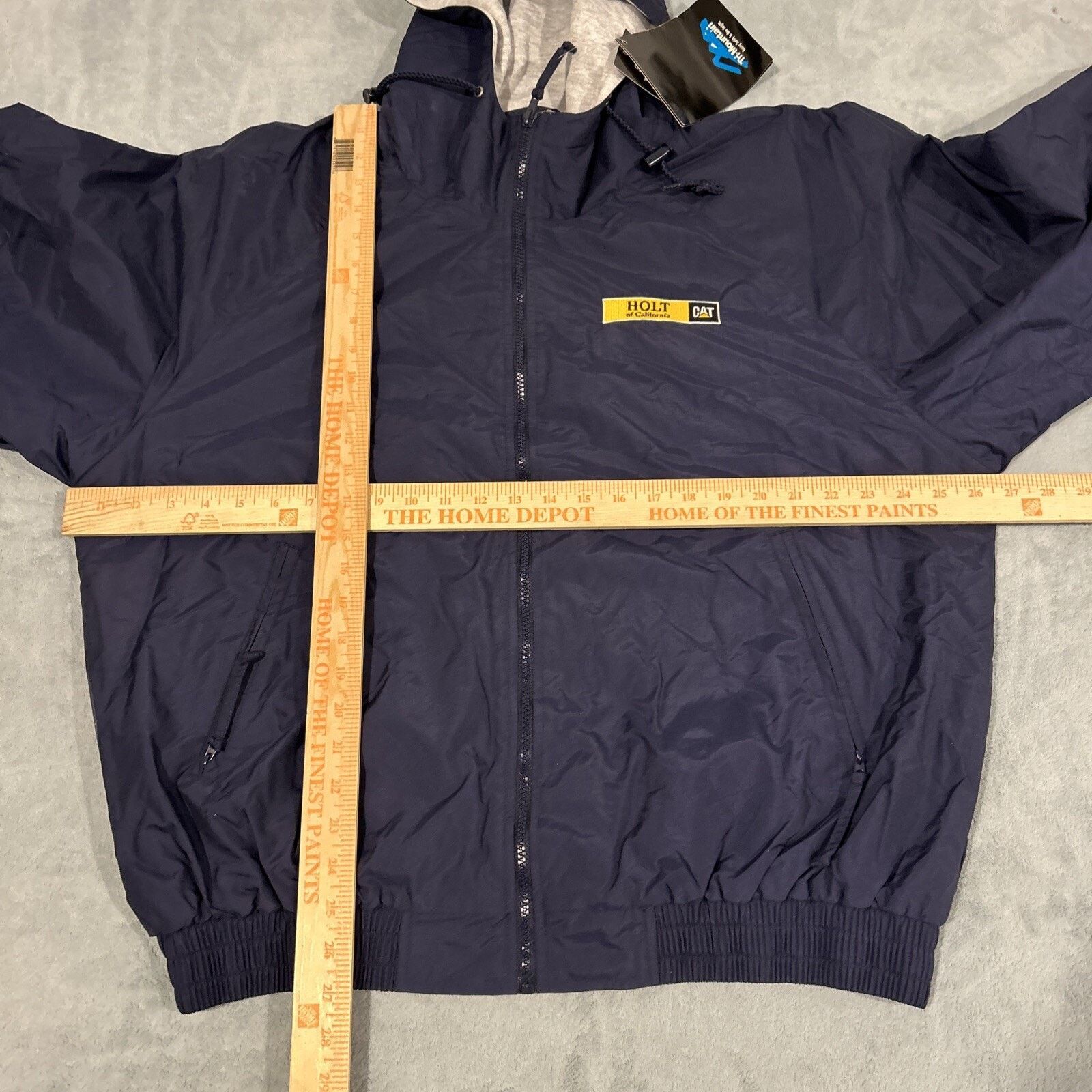 Carhartt Cat Mining Company Windbreaker Jacket XL Lined Blocktec Size US XL / EU 56 / 4 - 4 Thumbnail