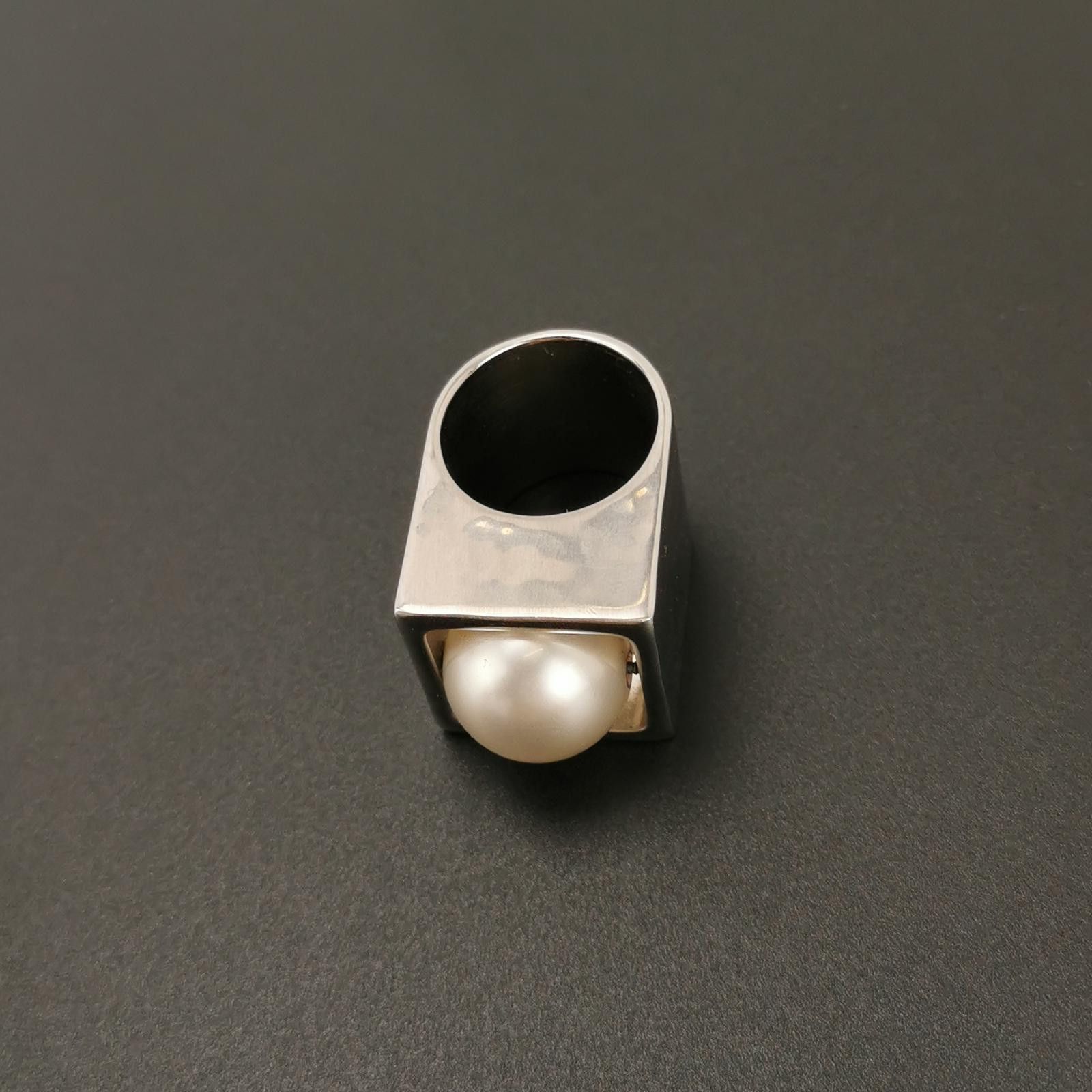 Chanel Chanel (15S) Imitation Pearl Ring Size 16 -z2505 Size ONE SIZE - 6 Thumbnail