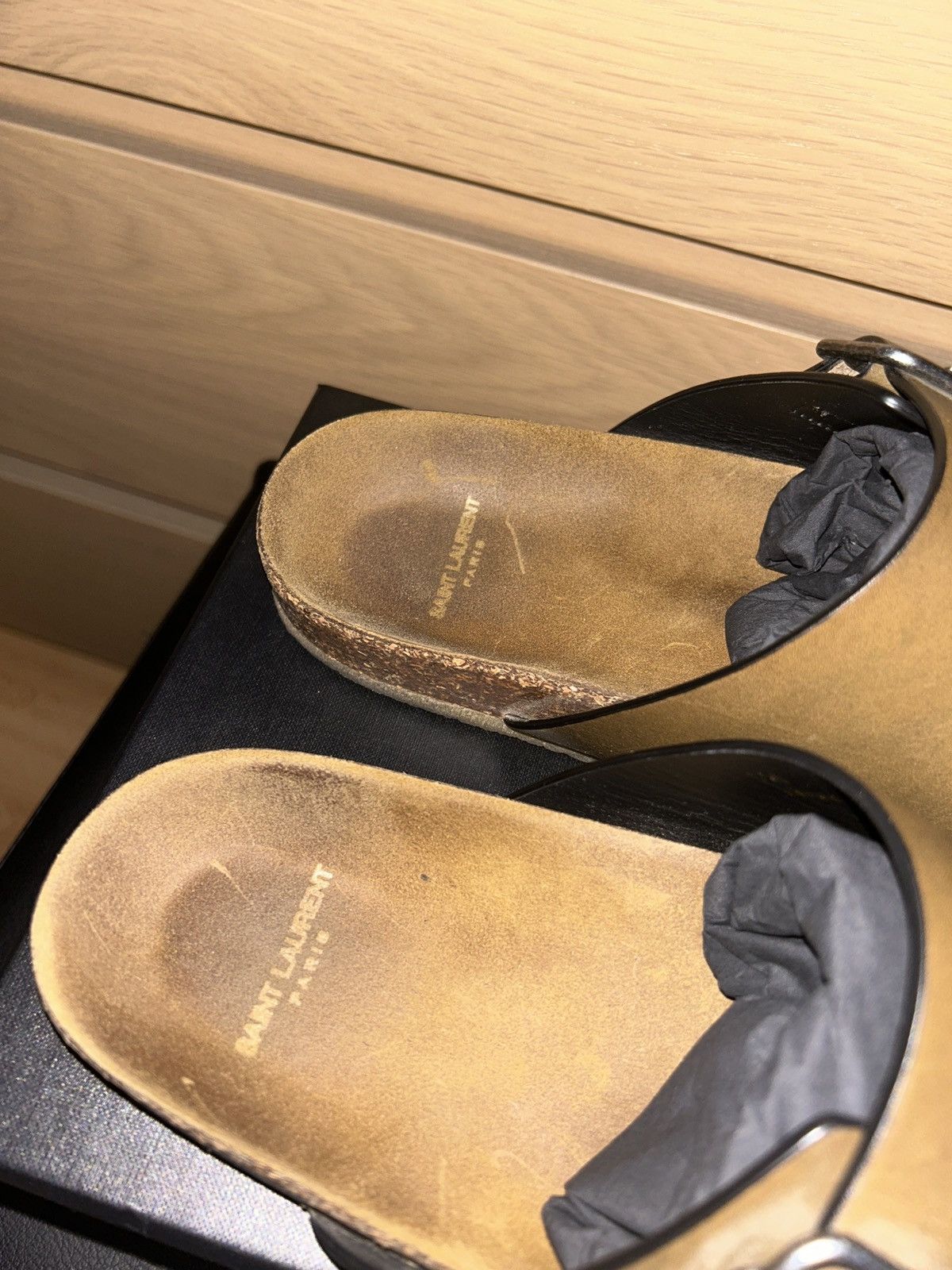 Saint Laurent Paris Saint Laurent Jimmy sandals Size US 10 / EU 43 - 3 Thumbnail