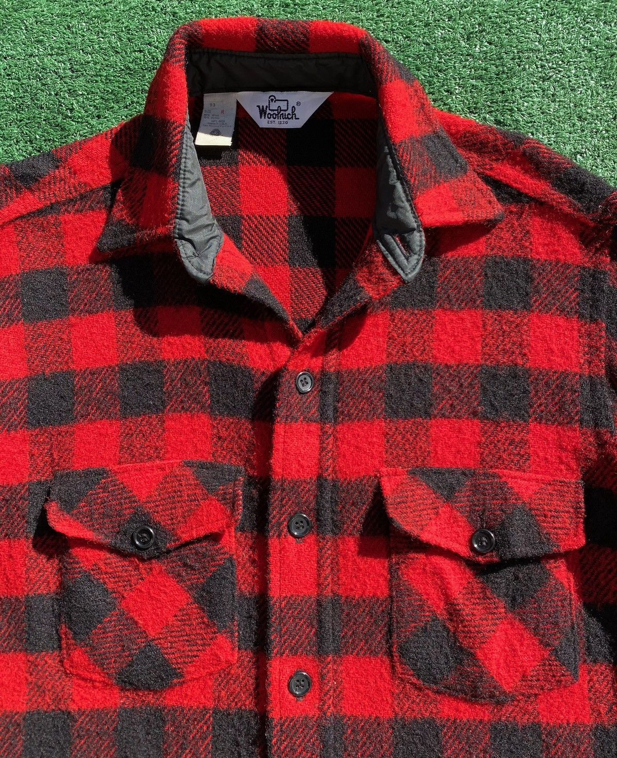 Woolrich Woolen Mills 90’s Woolrich Wool Blend Buffalo Plaid Flannel Mens Medium Size US M / EU 48-50 / 2 - 4 Thumbnail