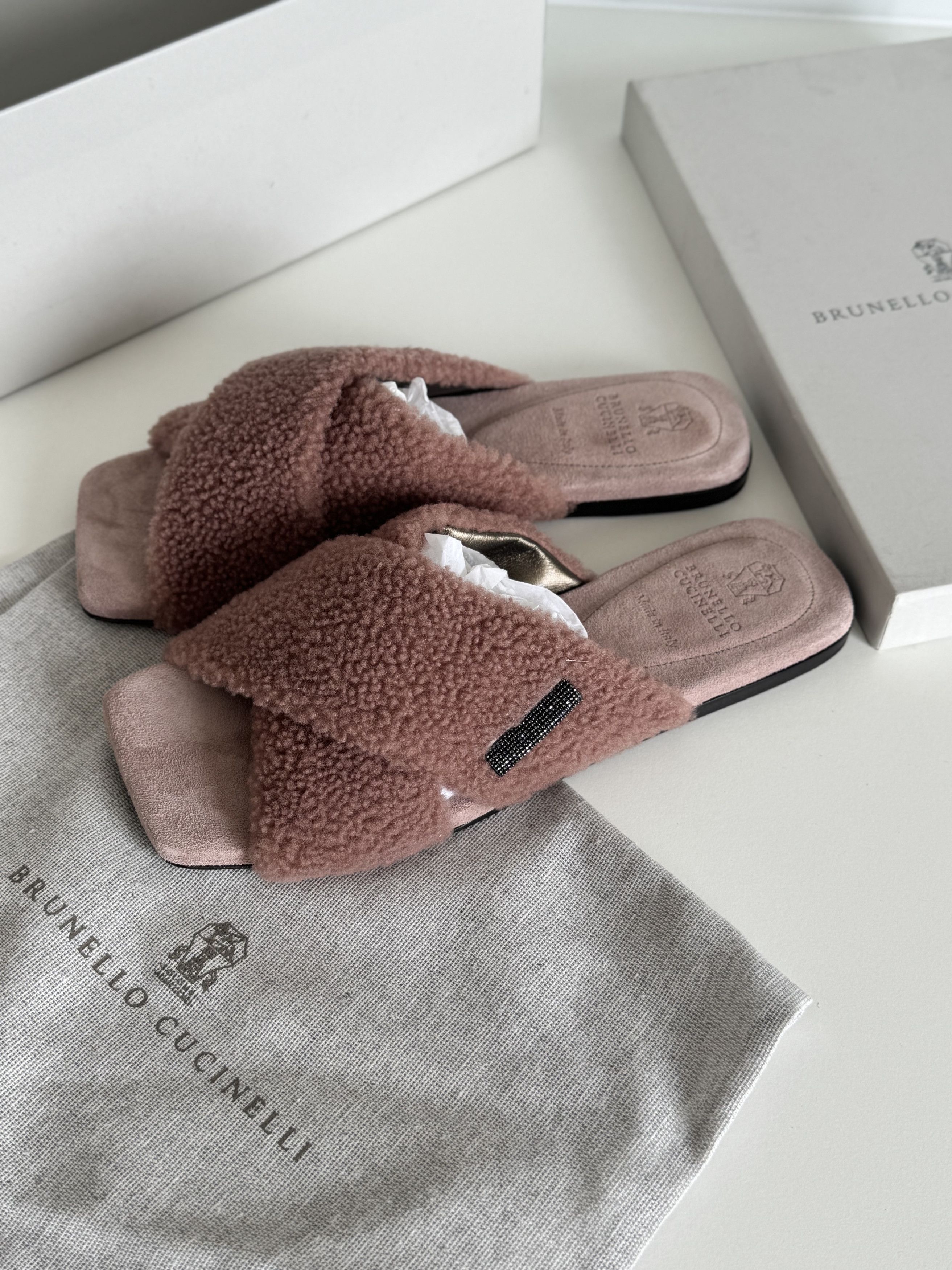 Brunello Cucinelli Brunello Cucinelli Mules | size 37 | new Size US 7 / IT 37 - 1 Thumbnail
