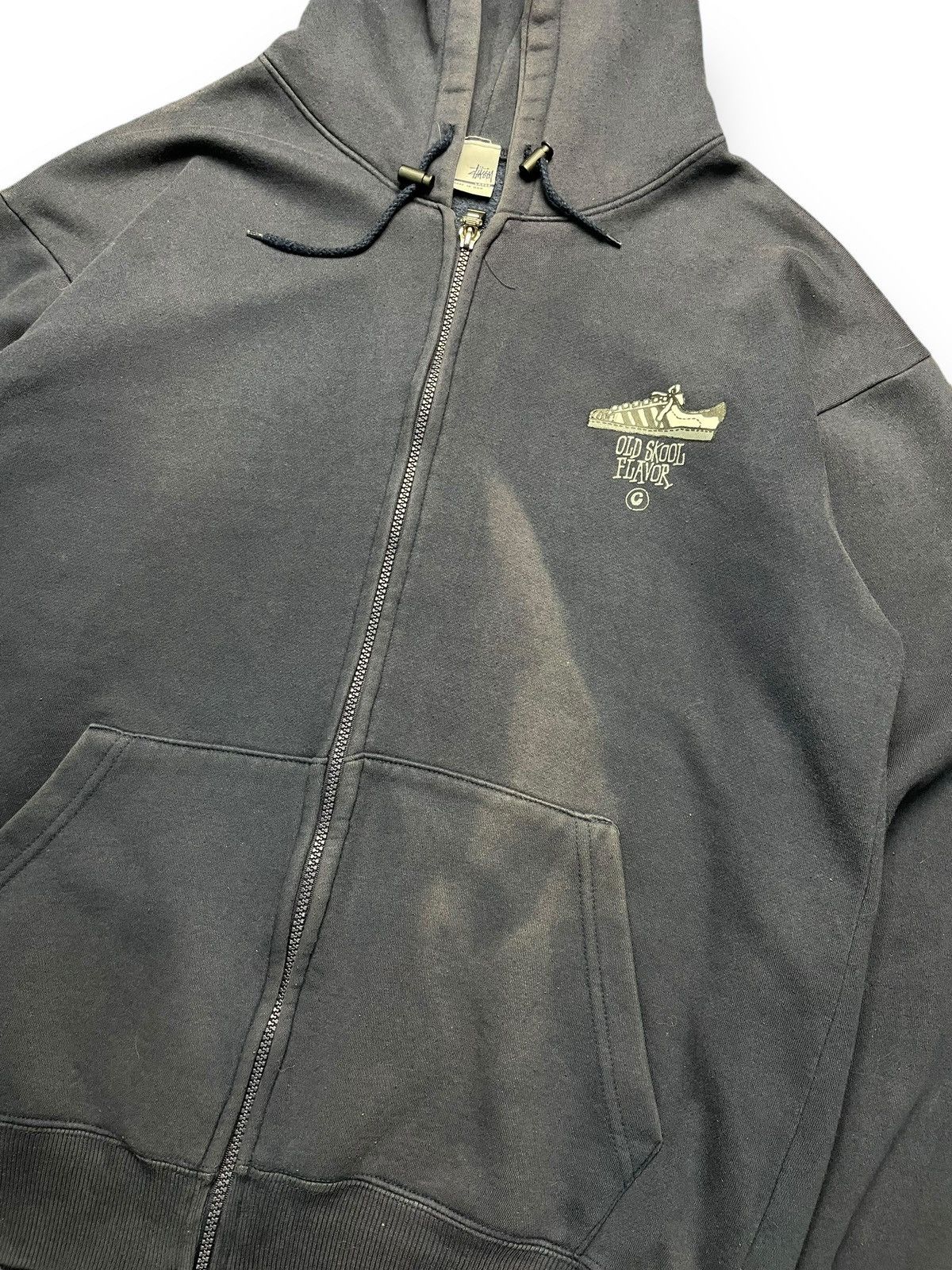 Stussy Vintage 90s Stussy old skool flavour Zip Up Hoodie Size US L / EU 52-54 / 3 - 5 Thumbnail