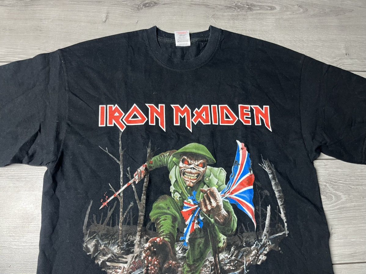 Iron Maiden Iron Maiden 2006 Paschendale Trooper These Colours Dont Run Size US M / EU 48-50 / 2 - 3 Thumbnail