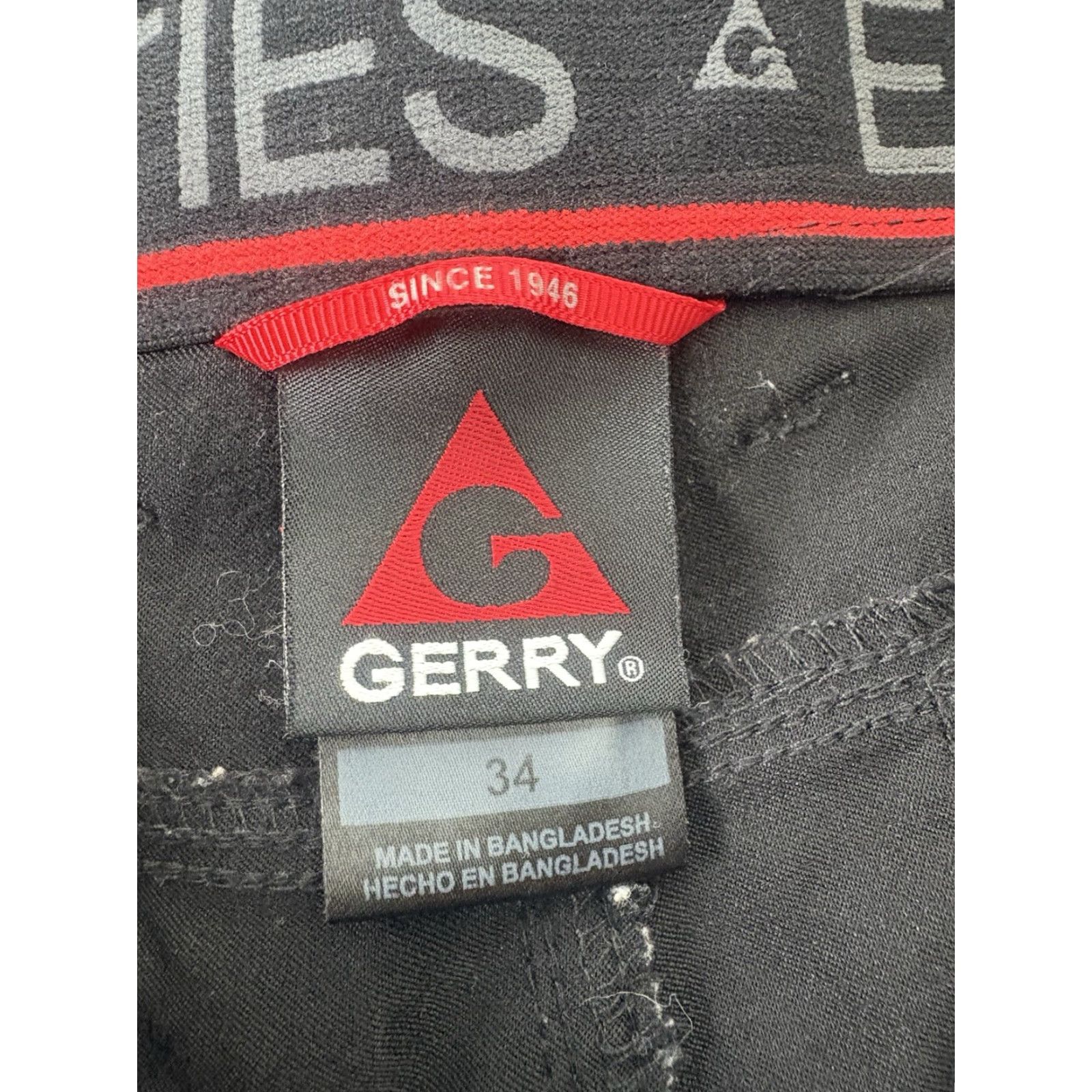 Vintage Gerry Black Tactical Shorts 9in Men’s Size 34 Size US 34 / EU 50 - 4 Thumbnail