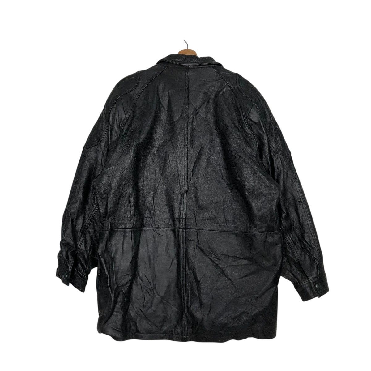 Japanese Brand 🔥VINTAGE BIKER LEATHE RJACKET BLANKET D’HOMME A HOMME Size US M / EU 48-50 / 2 - 10 Thumbnail