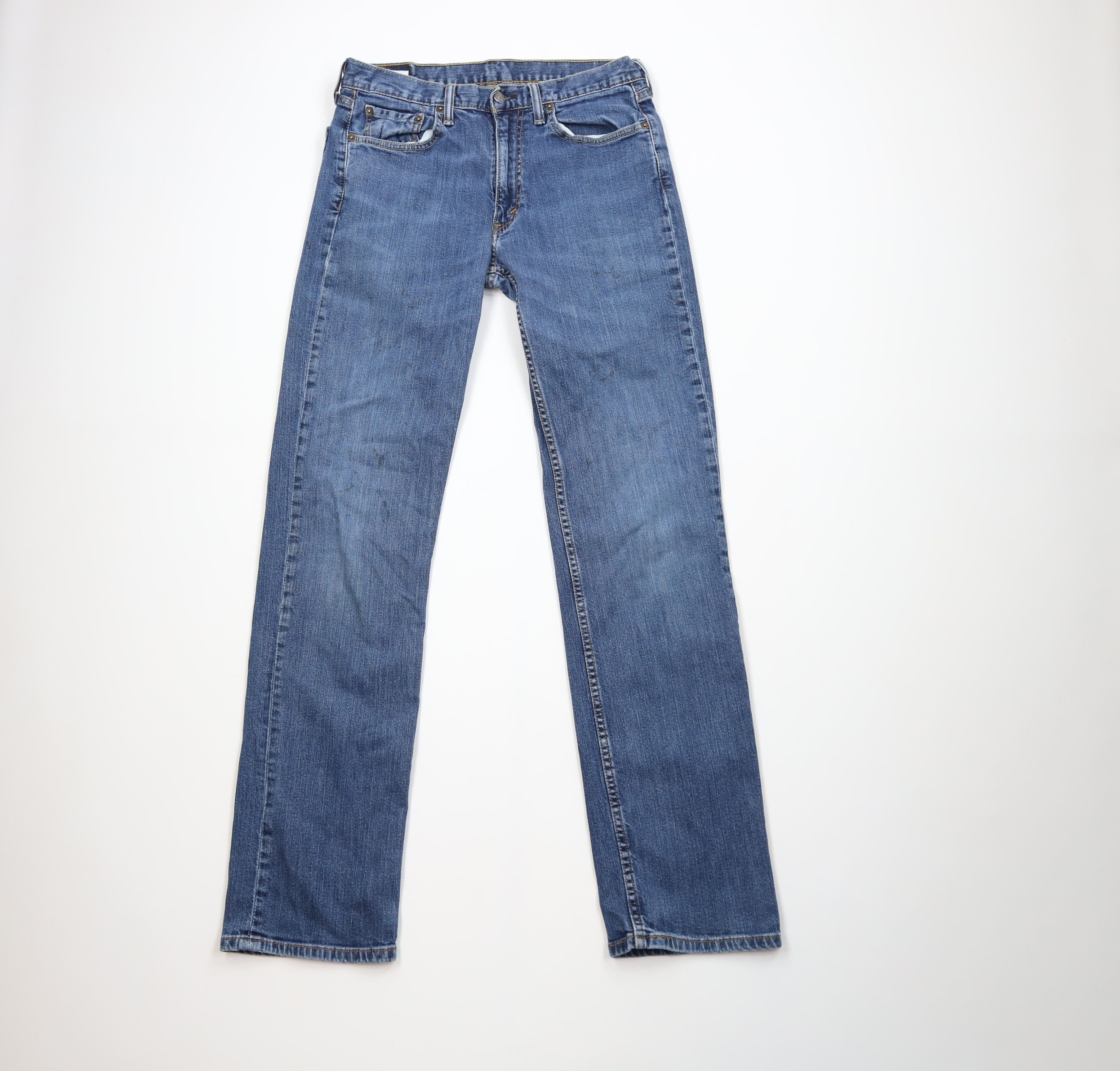 Levi's Vintage Y2K Levis 514 Straight Leg Denim Jeans Blue Cotton Size US 32 / EU 48 - 1 Thumbnail