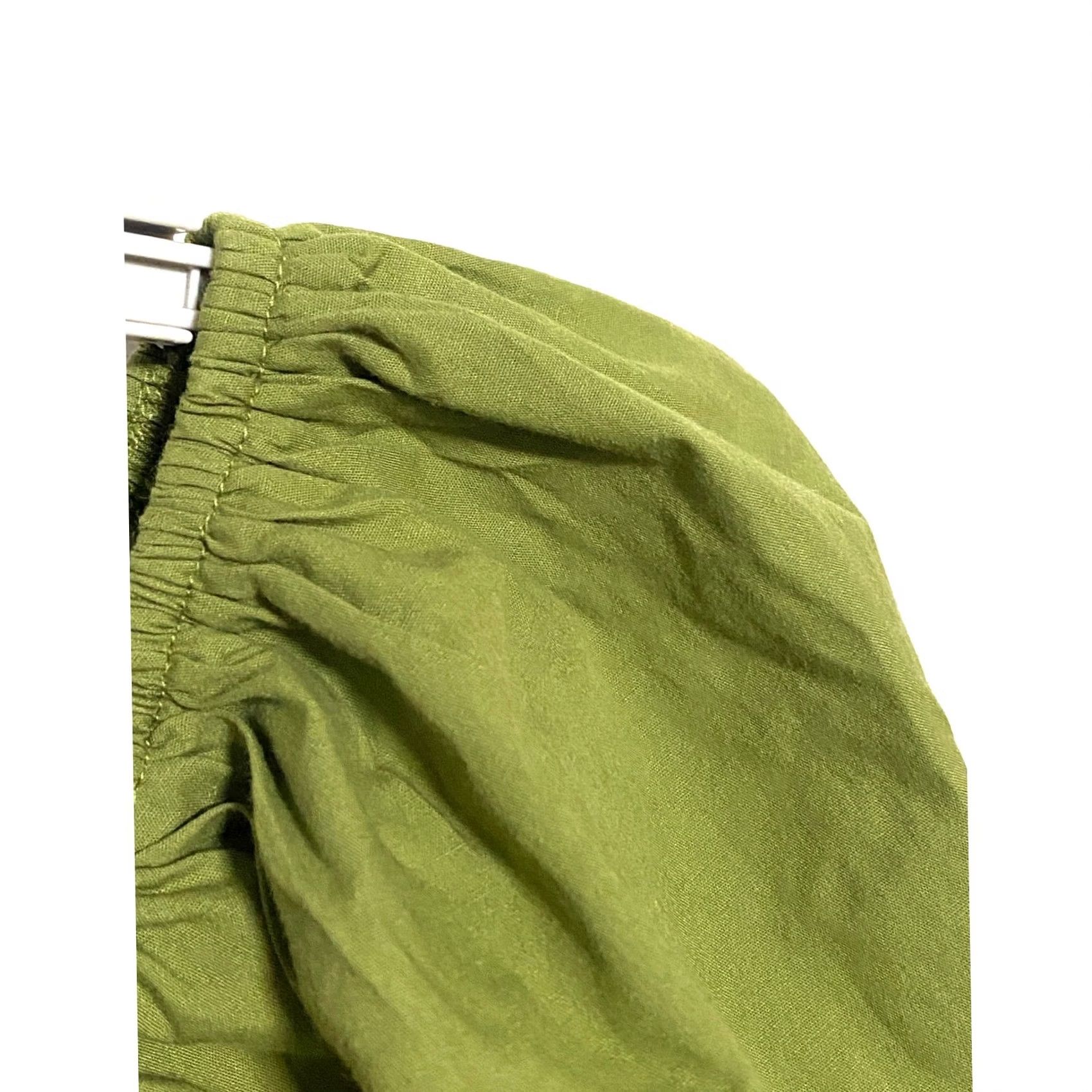 Abercrombie & Fitch Abercrombie Green Crop Top M Size Regular Cozy Cowgirl Size M / US 6-8 / IT 42-44 - 3 Thumbnail