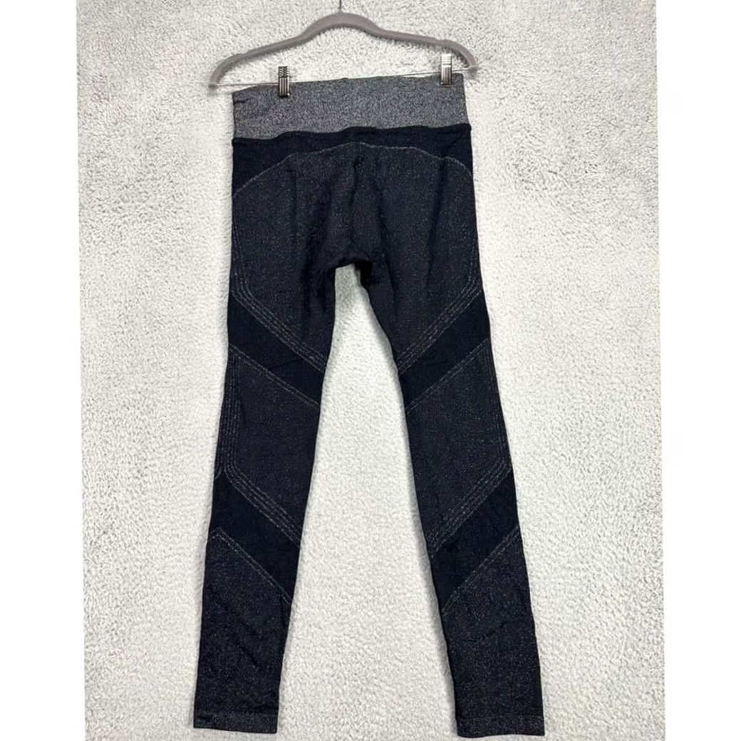 Athleta Athleta Leggings Womens Medium Black Grey Pull On Gym Yoga Workout Ladies Size 32" / US 10 / IT 46 - 2 Thumbnail